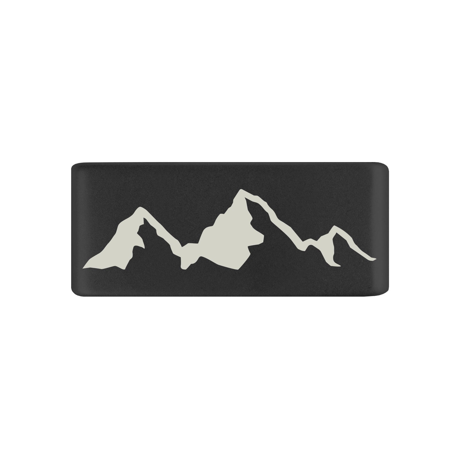 Mountains Badge Badge 13mm Graphite ROAD iD