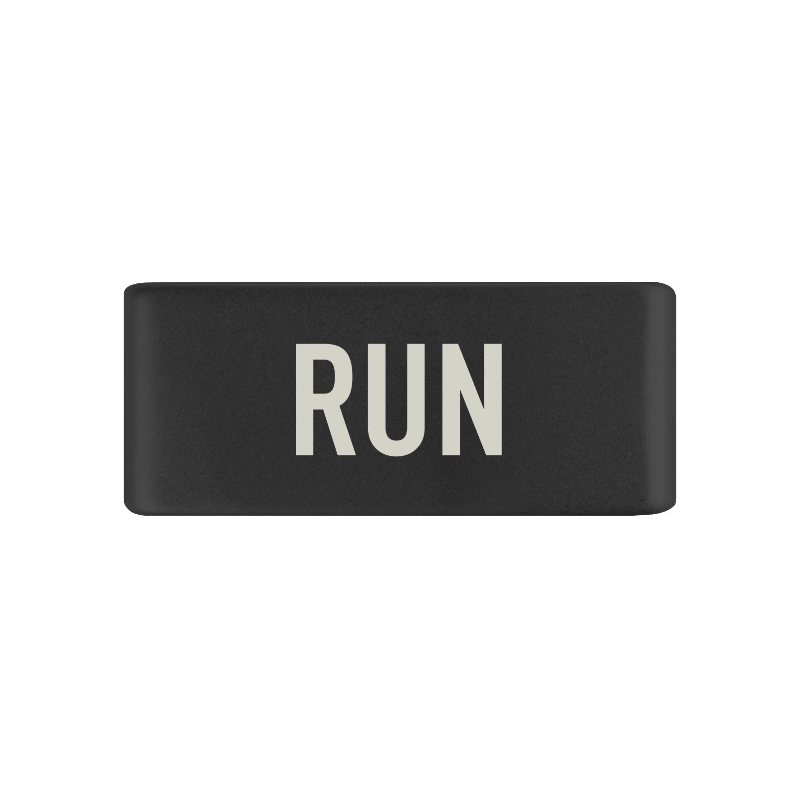 Run Badge Badge 13mm Graphite ROAD iD