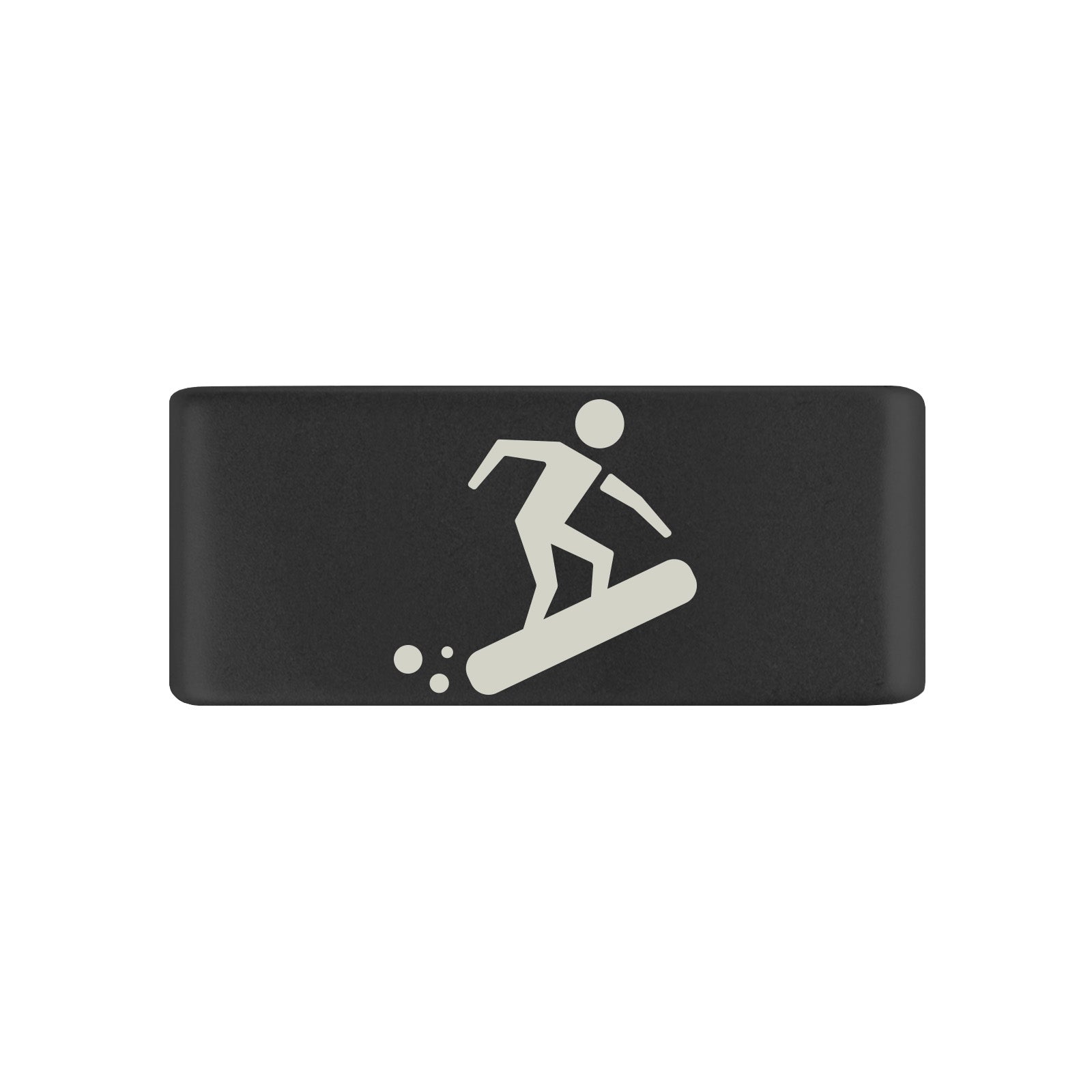 Snowboard Badge Badge 13mm Graphite ROAD iD