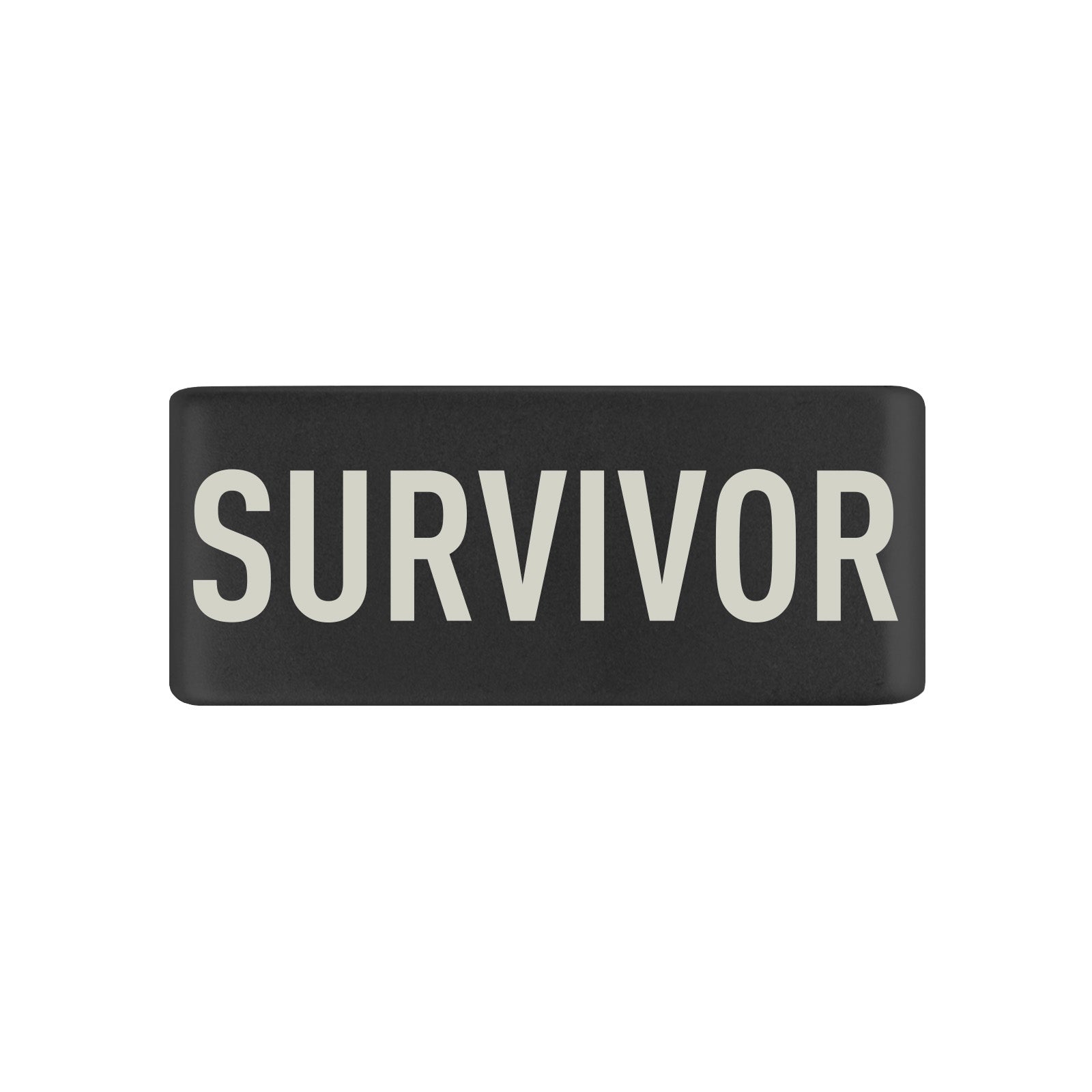Survivor Badge Badge 13mm Graphite ROAD iD