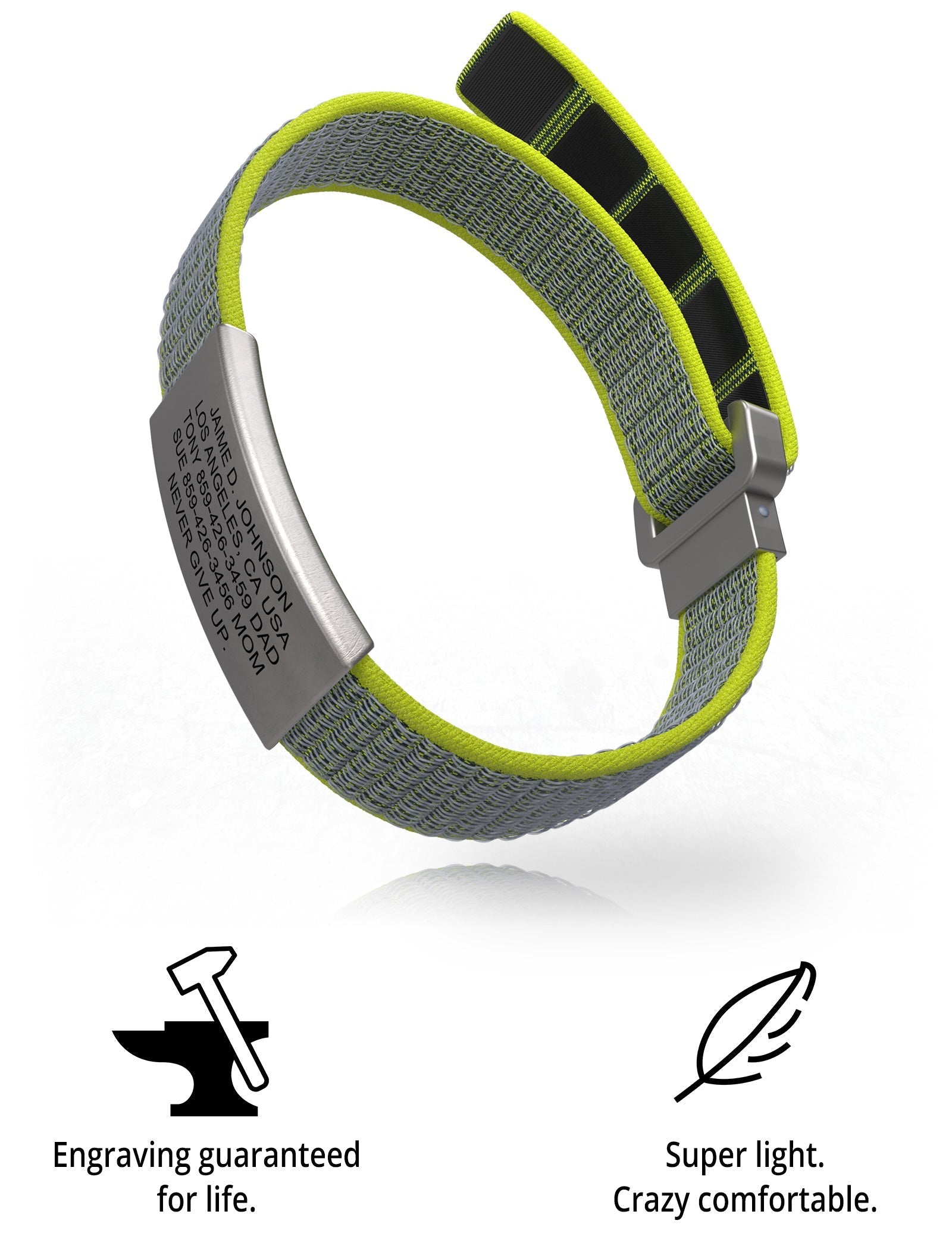 Nylon Loop - ML - No Profile ID 13mm - ROAD iD