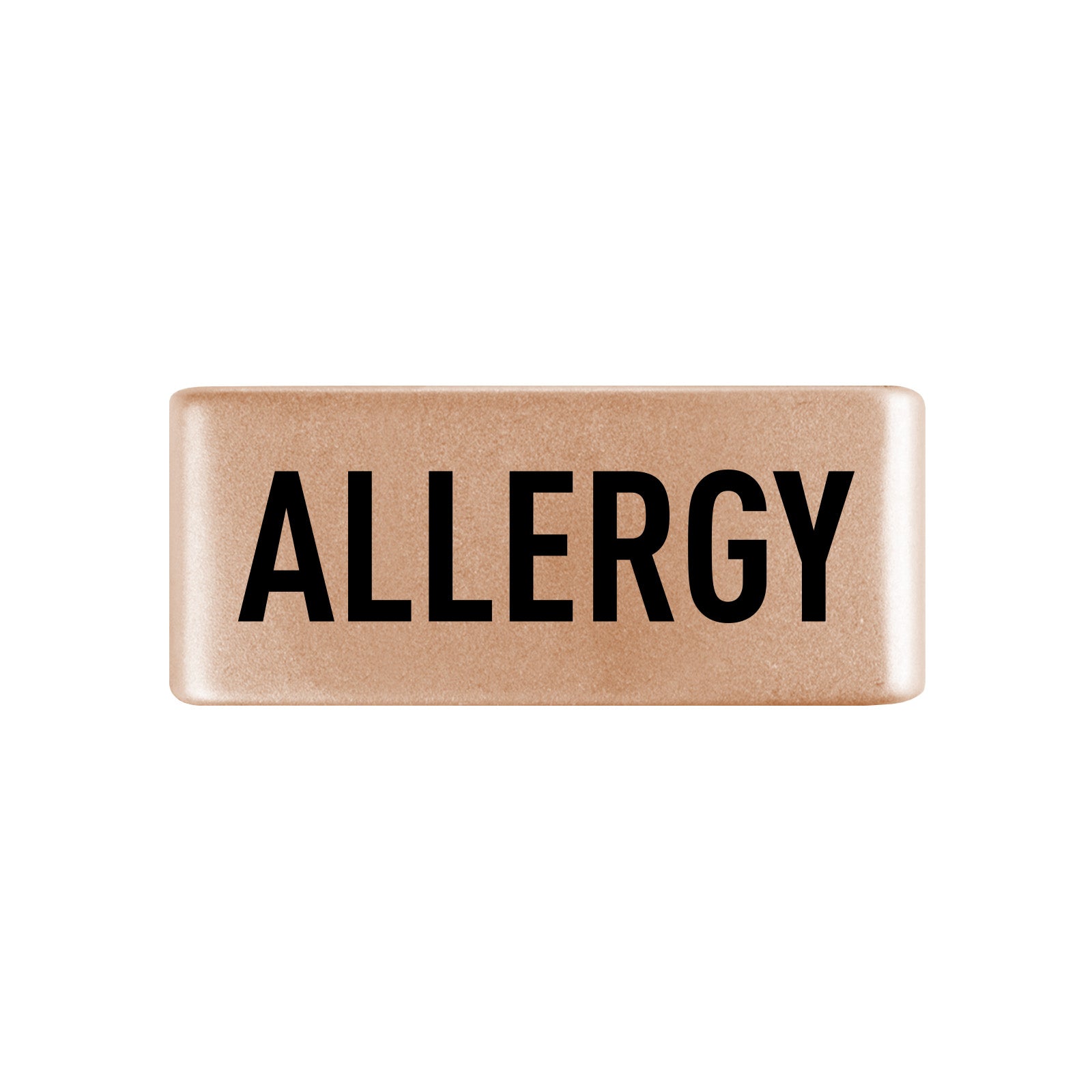 Allergy Badge Badge 13mm Rose Gold ROAD iD