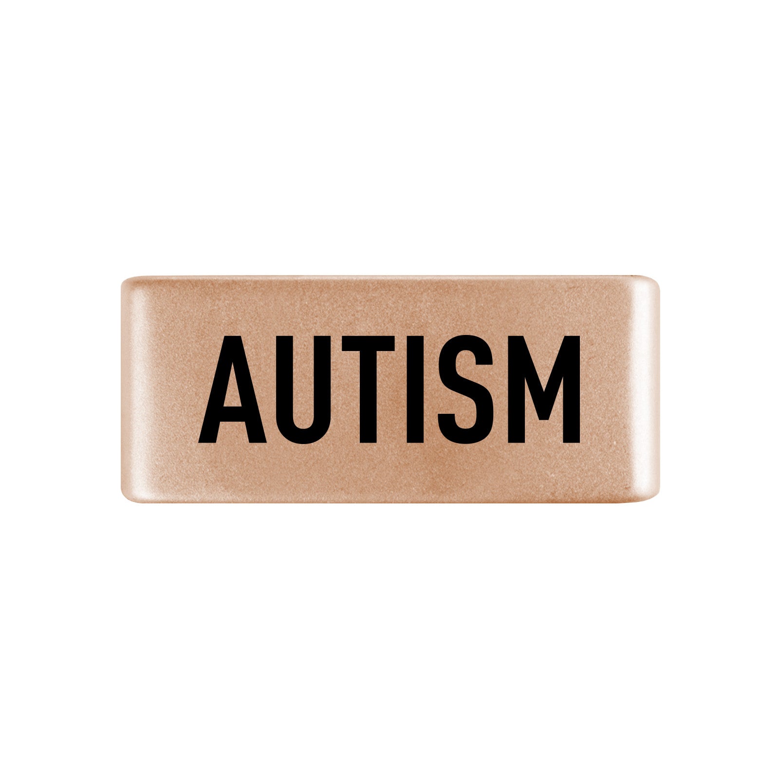 Autism Badge Badge 13mm Rose Gold ROAD iD