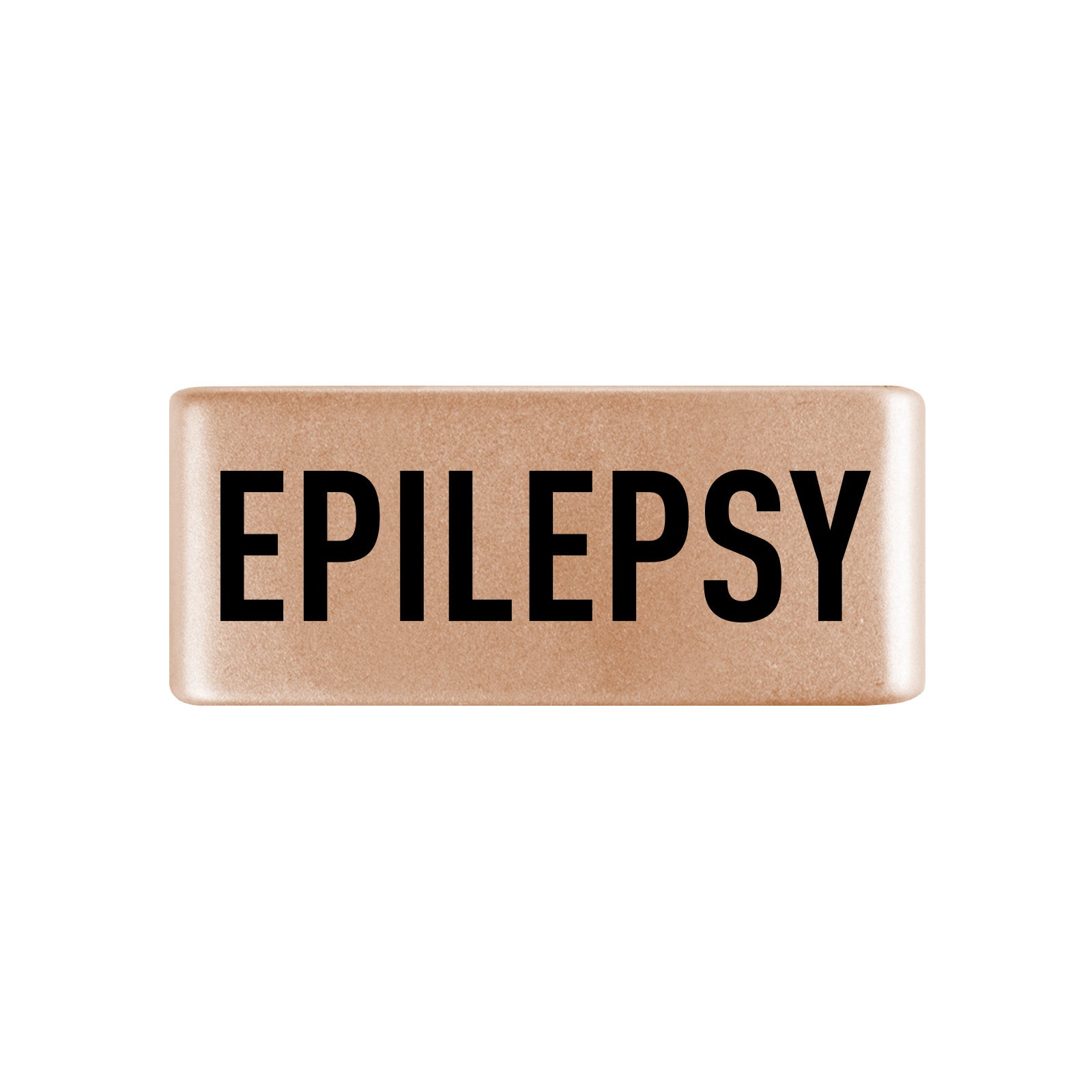 Epilepsy Badge Badge 13mm Rose Gold ROAD iD