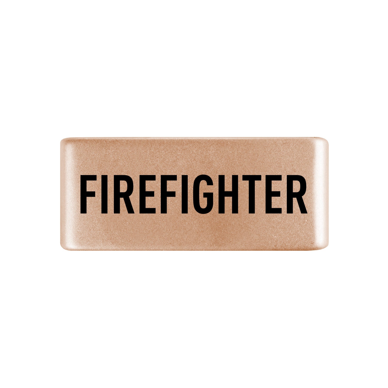 Firefighter Badge Badge 13mm Rose Gold ROAD iD