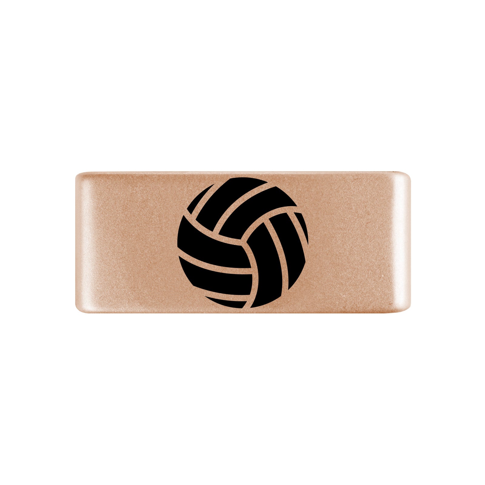 Volleyball Badge Badge 13mm Rose Gold ROAD iD