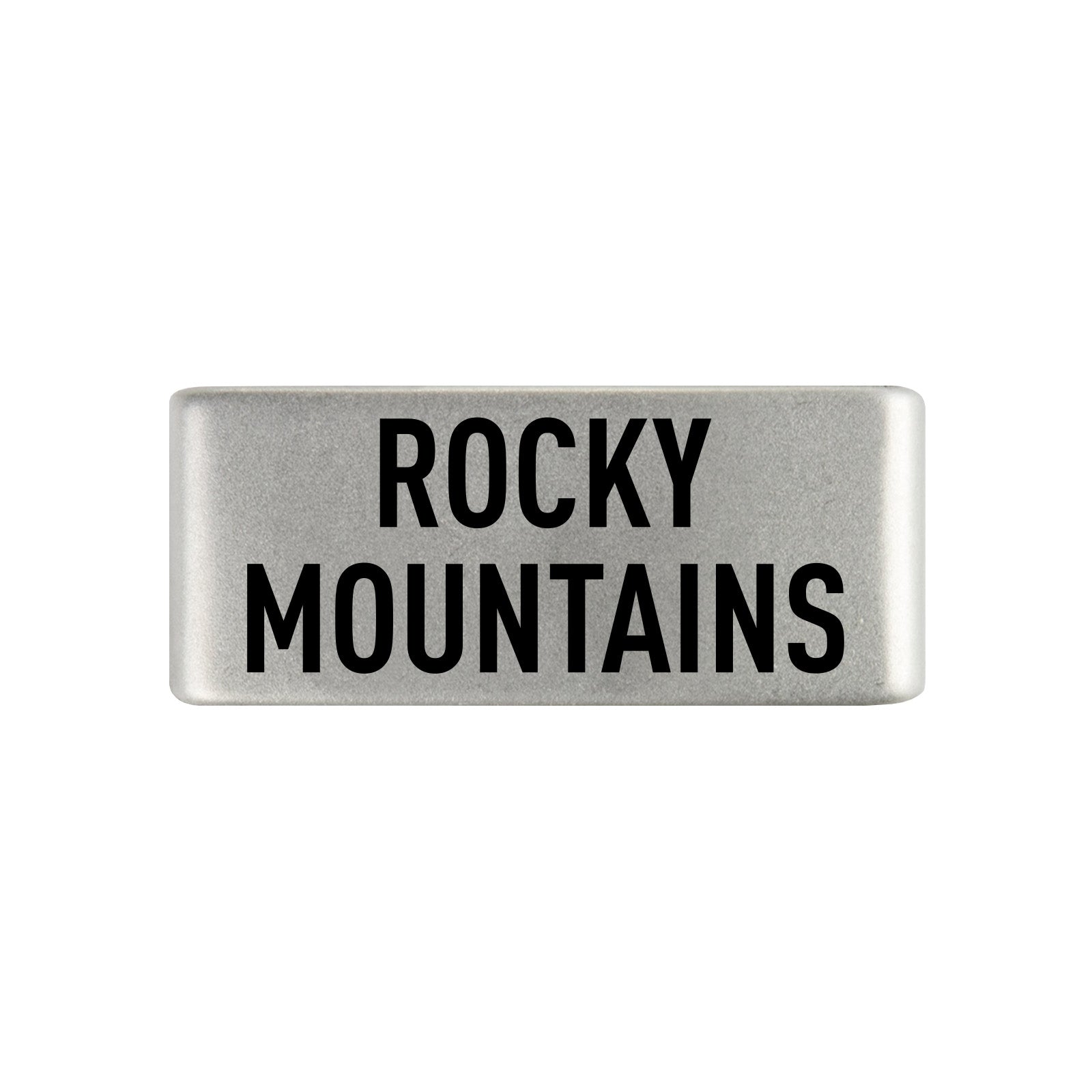 Rocky Mountains Badge Badge 13mm Slate ROAD iD