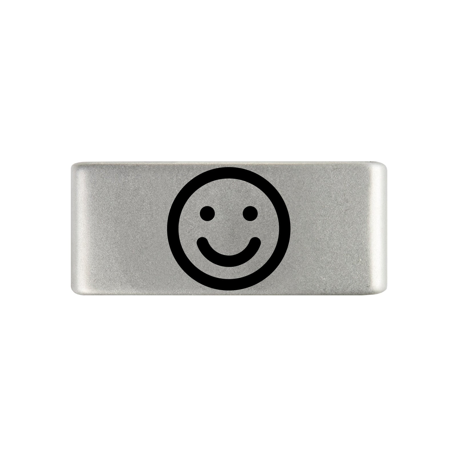 Smiley Face Badge Badge 13mm Slate ROAD iD