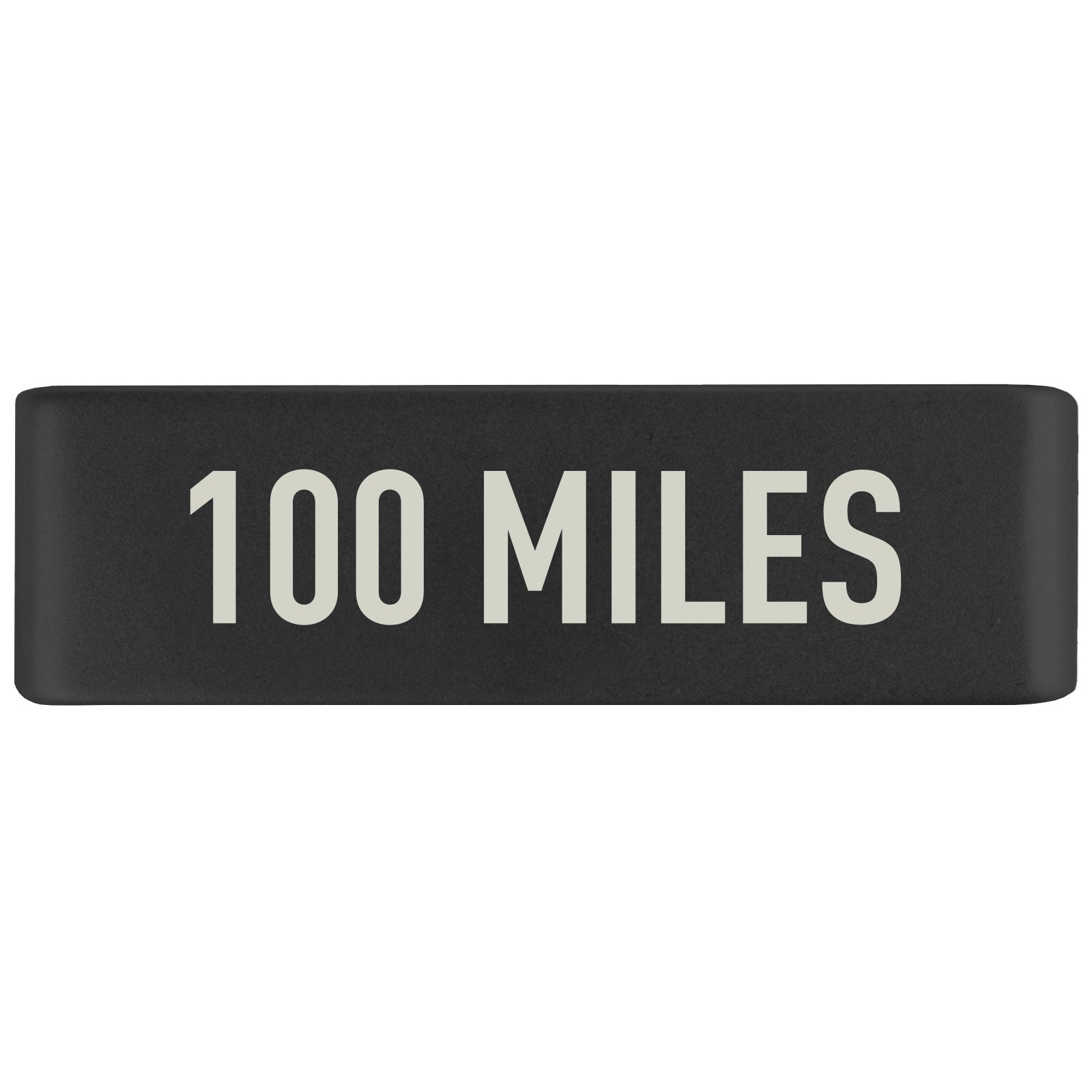 100 Miles Badge Badge 19mm Graphite ROAD iD