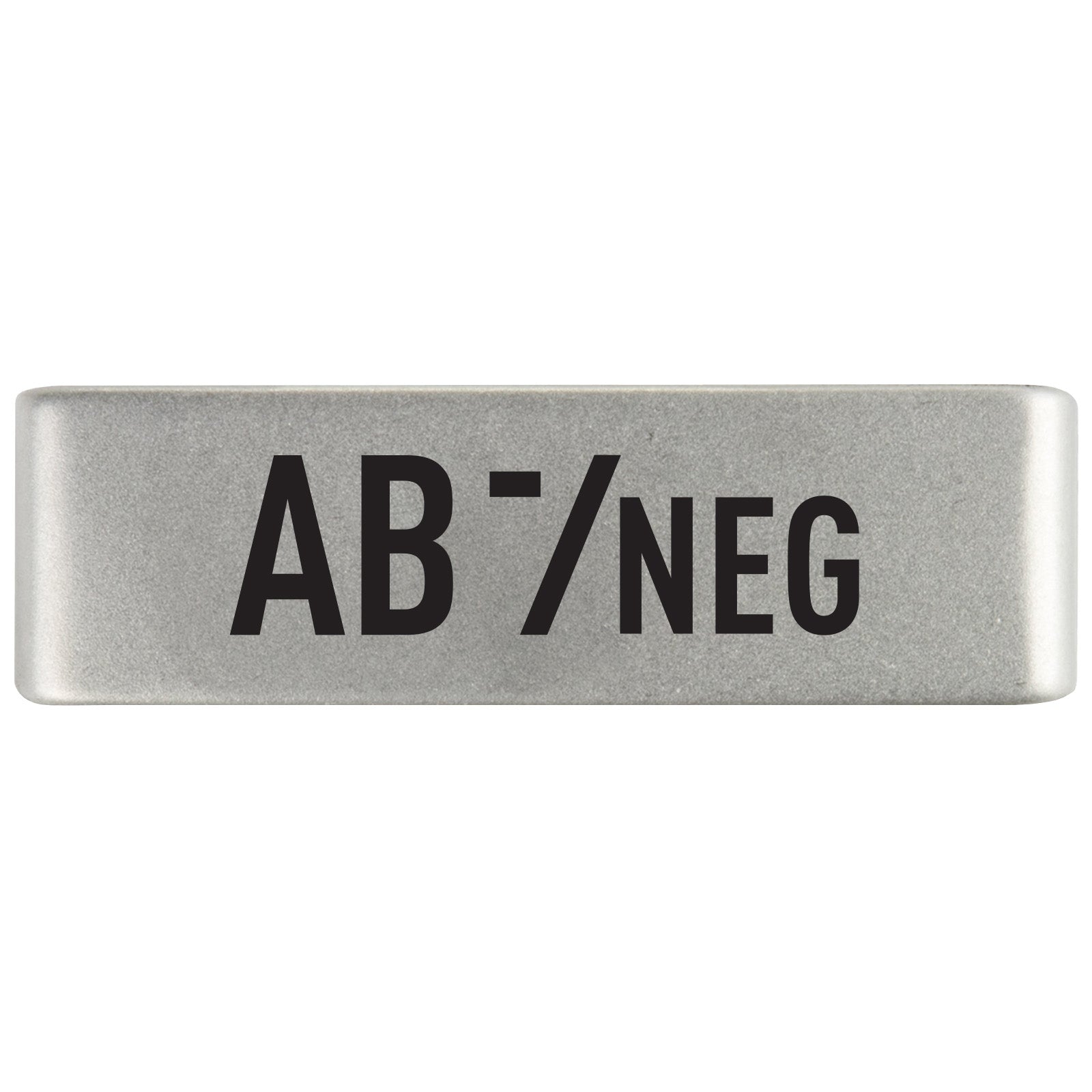 AB Negative Blood Type Badge Badge 19mm Slate ROAD iD