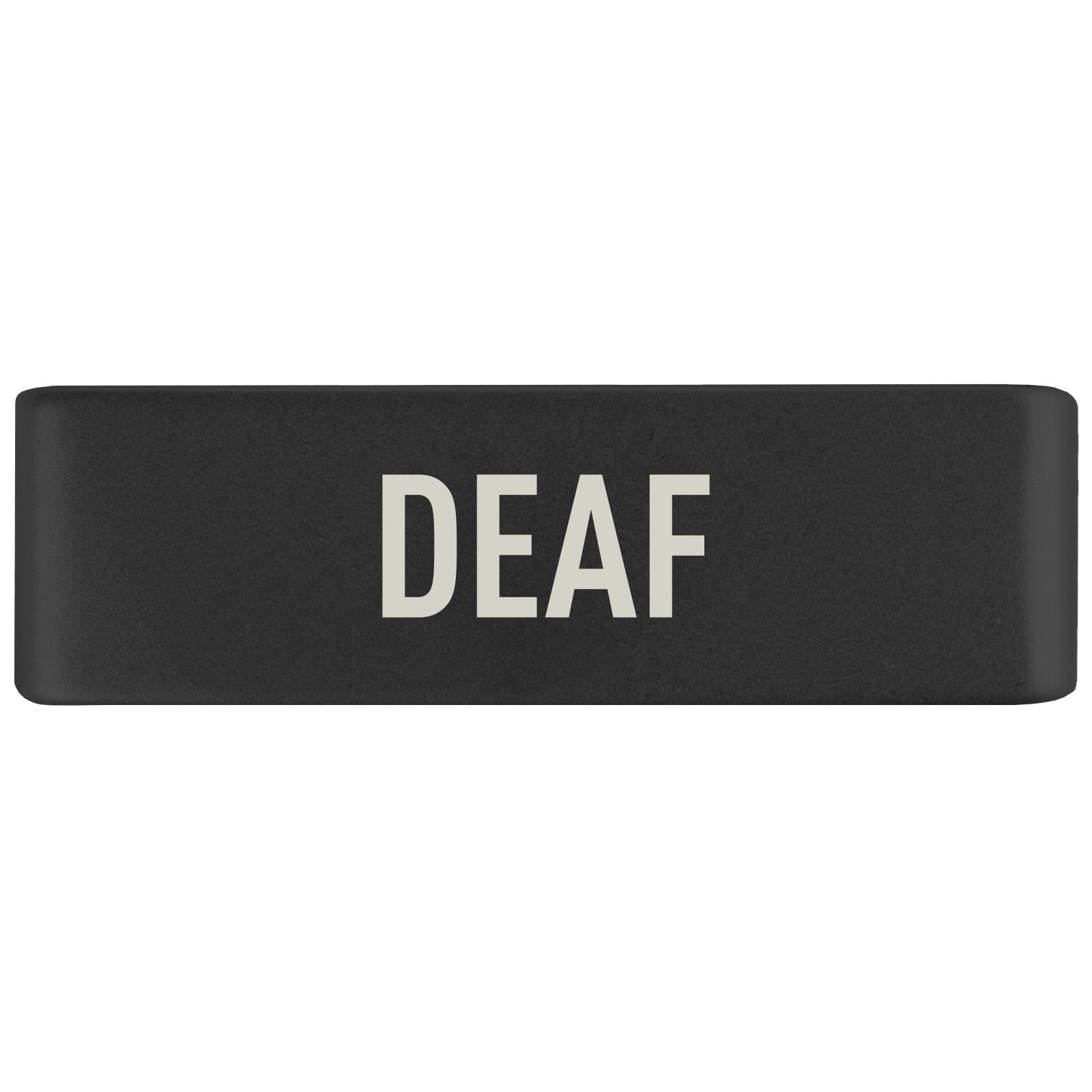 Deaf Badge Badge 19mm Graphite ROAD iD