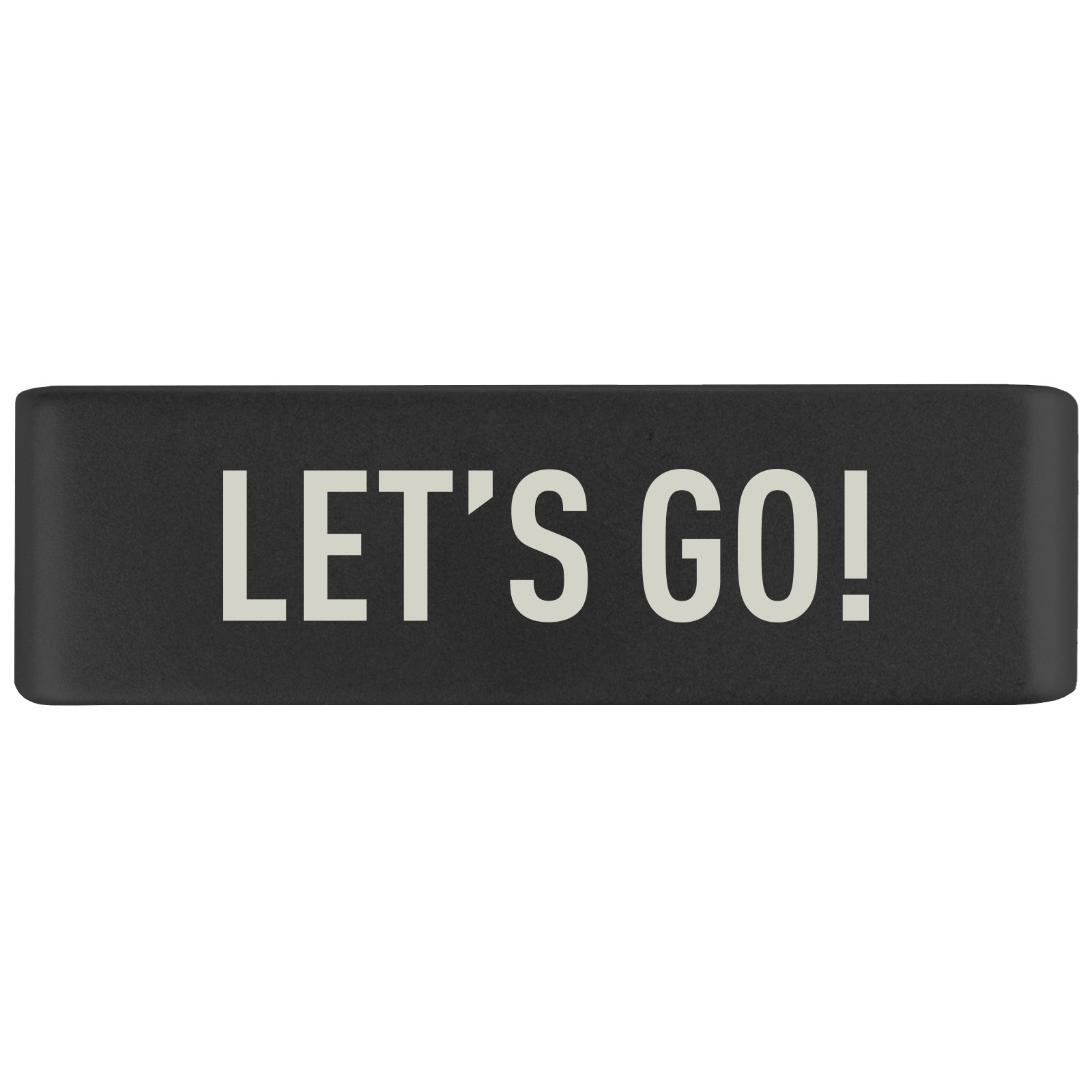 Let's Go Badge Badge 19mm Graphite ROAD iD