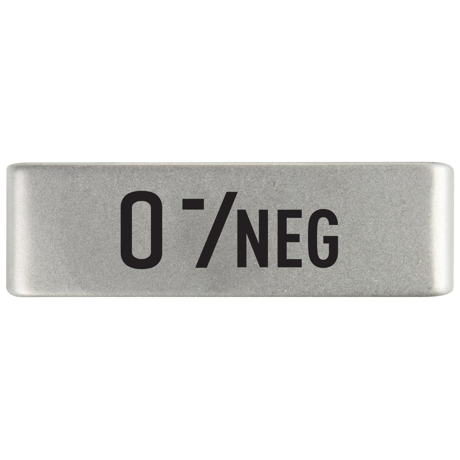 O Negative Blood Type Badge Badge 19mm Slate ROAD iD
