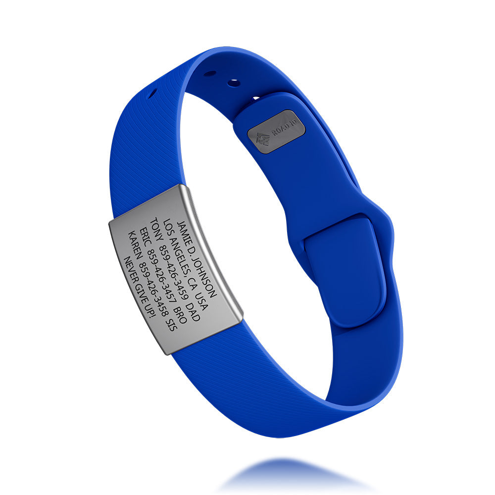 Customizable ID Bracelets for Athletes