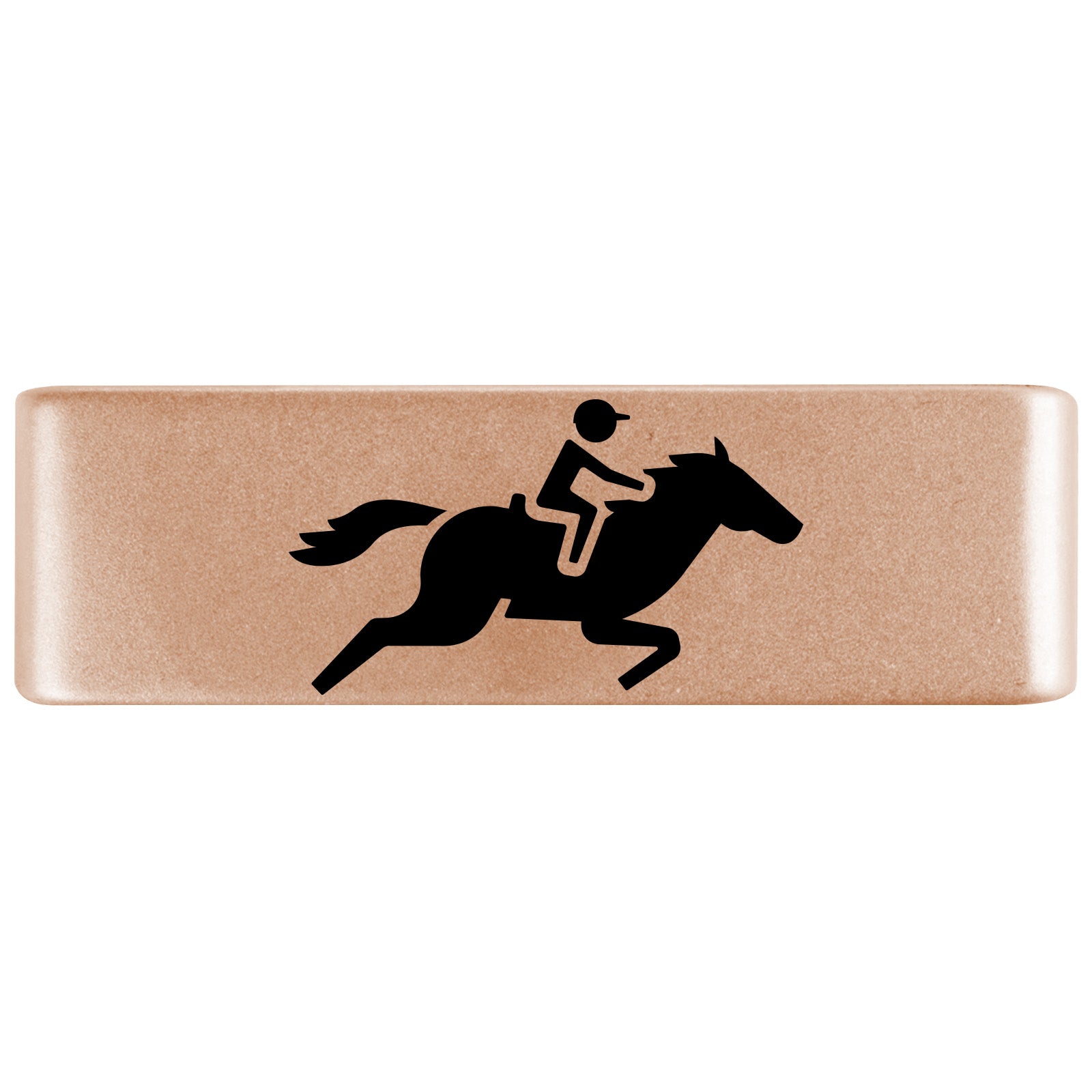 Horseback Badge Badge 19mm Rose Gold ROAD iD