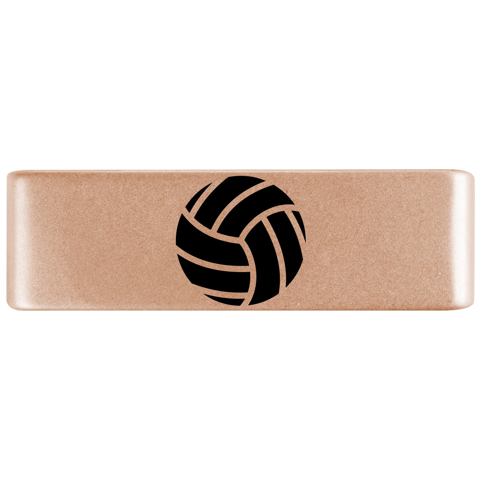 Volleyball Badge Badge 19mm Rose Gold ROAD iD