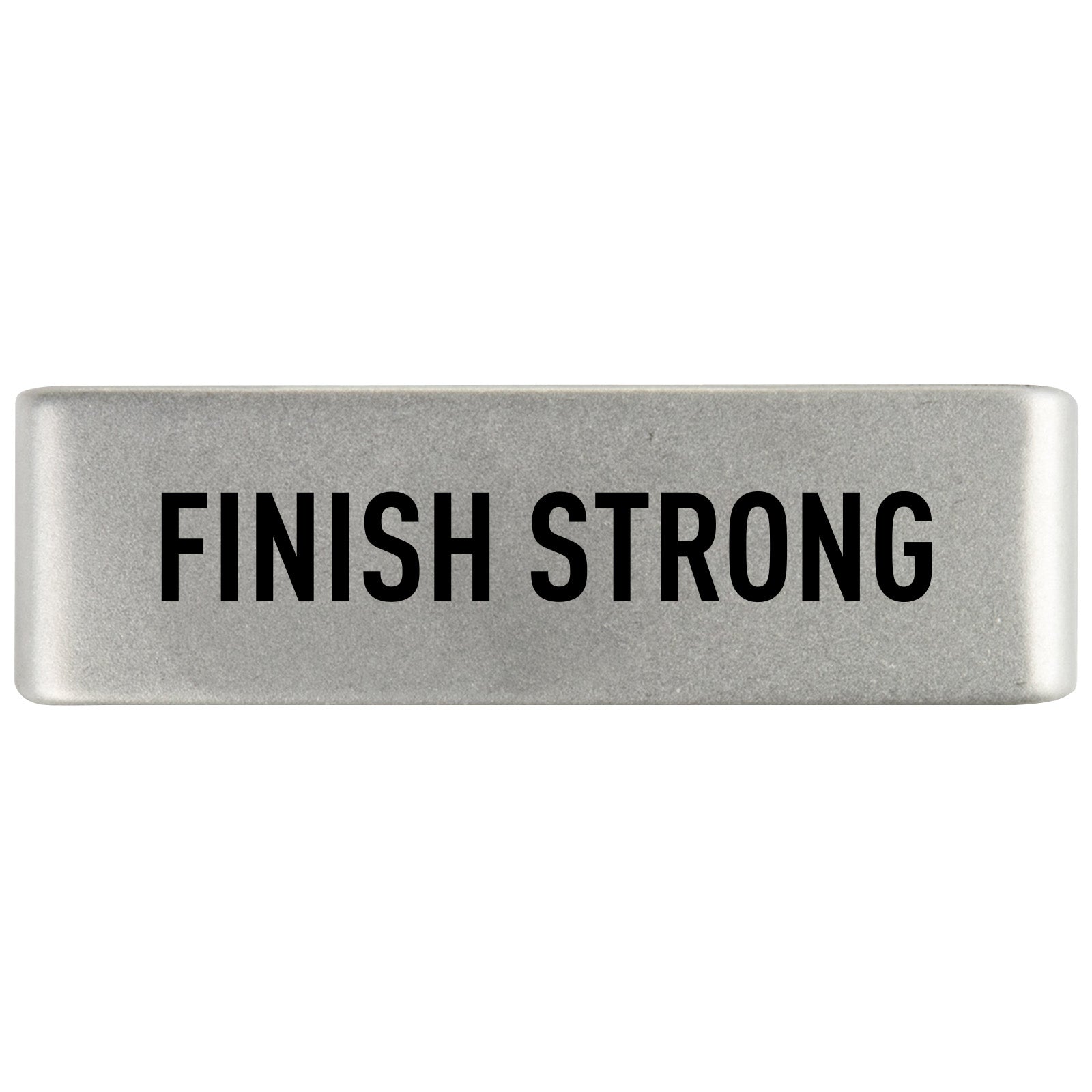 Finish Strong Badge Badge 19mm Slate ROAD iD