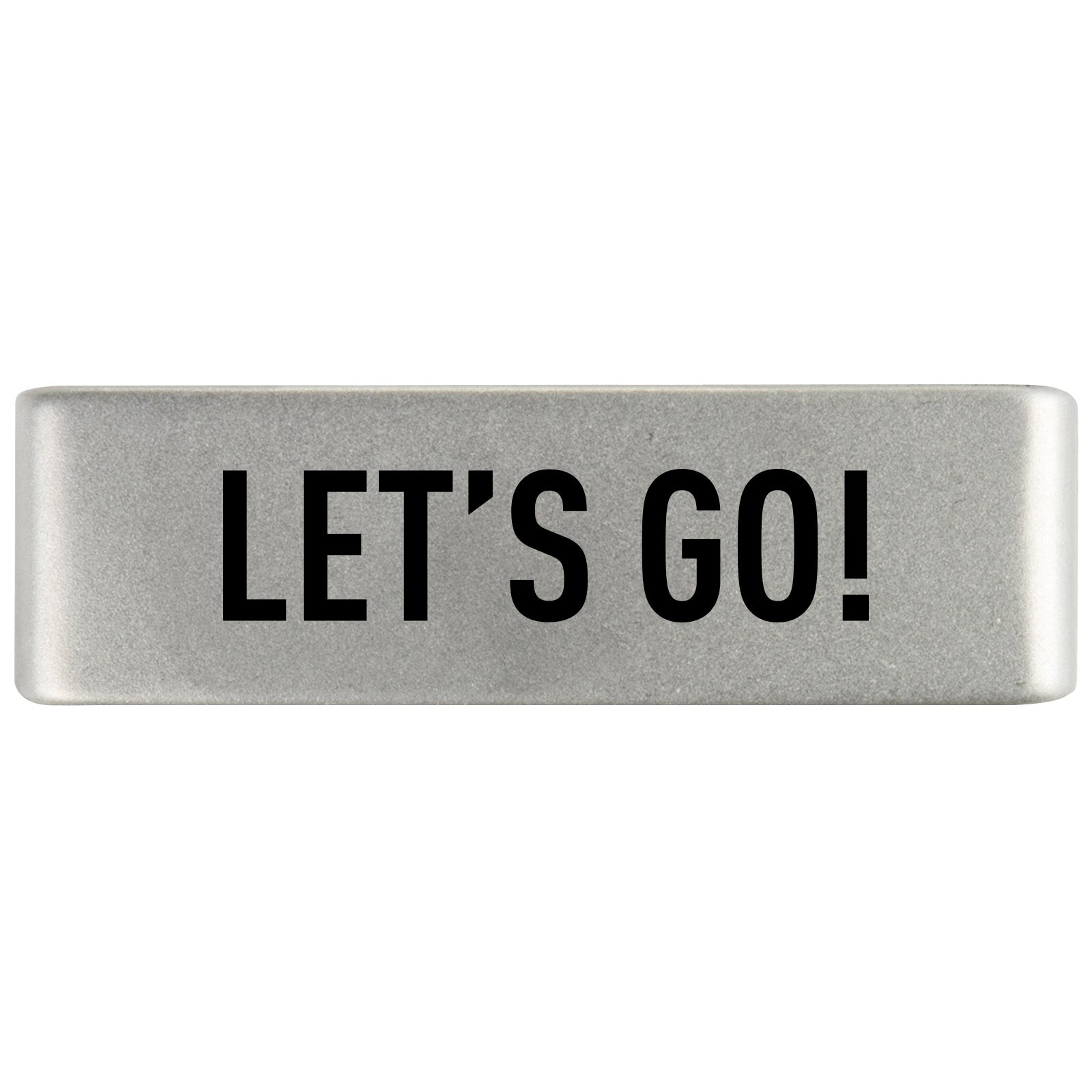 Let's Go Badge Badge 19mm Slate ROAD iD