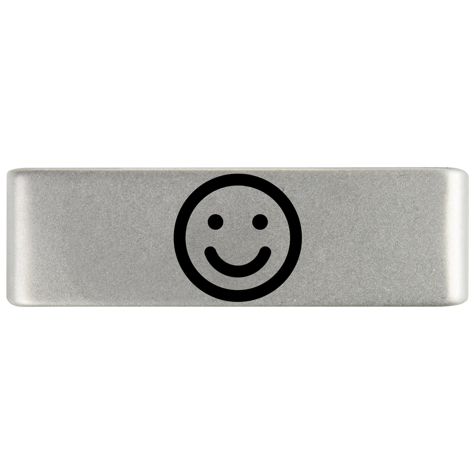Smiley Face Badge Badge 19mm Slate ROAD iD