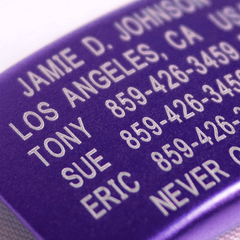 Limited Edition Amethyst Classic ID Faceplate - With Profile ID  - ROAD iD