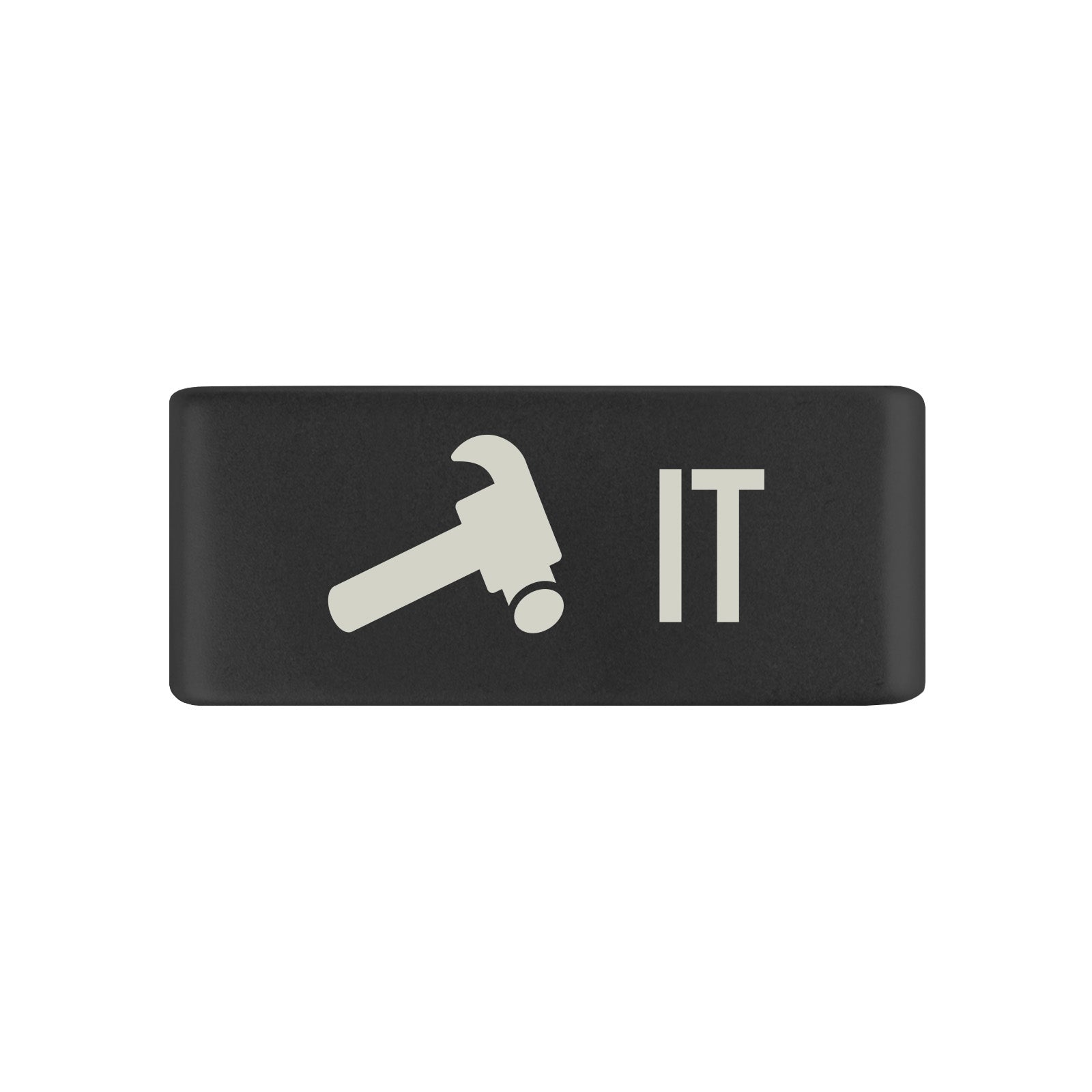 Hammer It Badge Badge 13mm Graphite ROAD iD