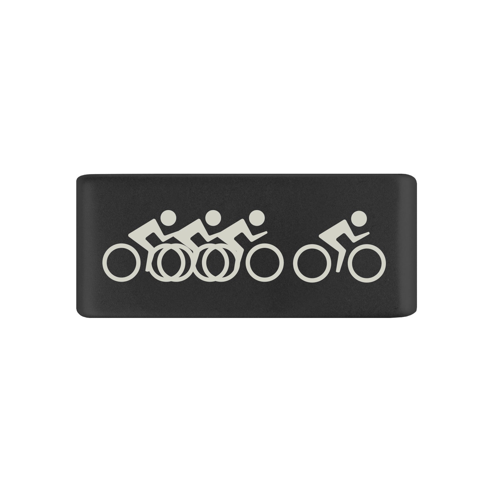 Peloton Badge Badge 13mm Graphite ROAD iD