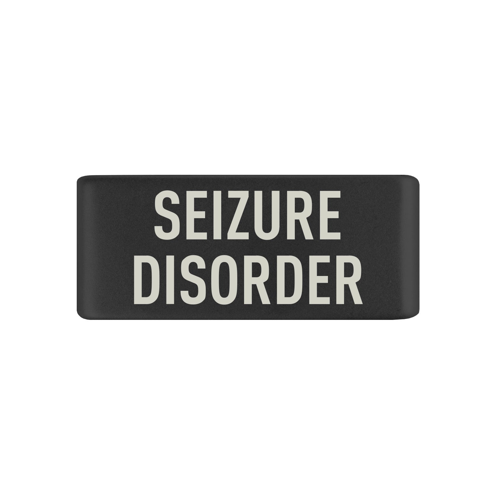 Seizure Disorder Badge Badge 13mm Graphite ROAD iD