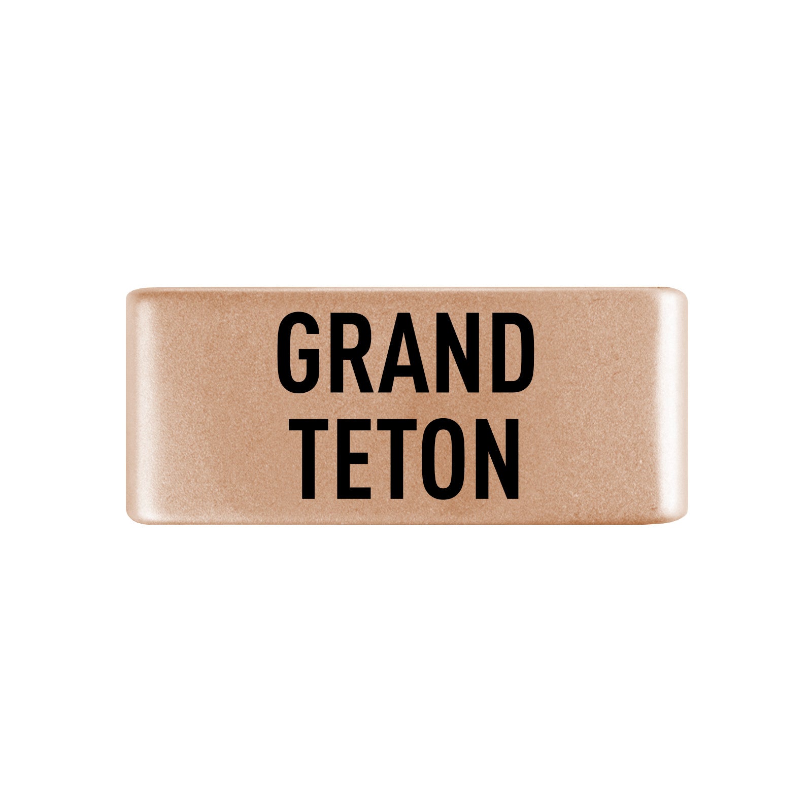 Grand Teton Badge Badge 13mm Rose Gold ROAD iD