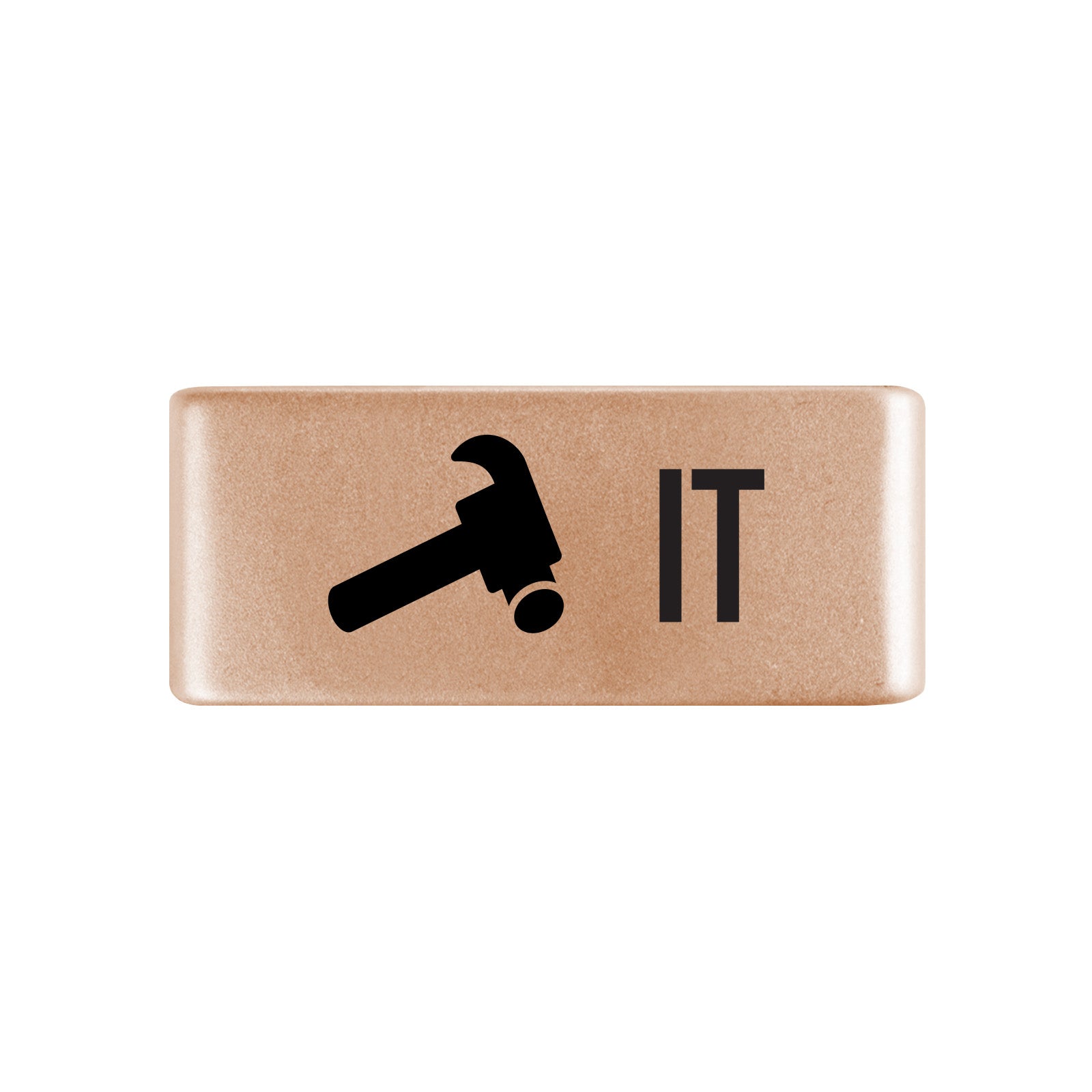 Hammer It Badge Badge 13mm Rose Gold ROAD iD