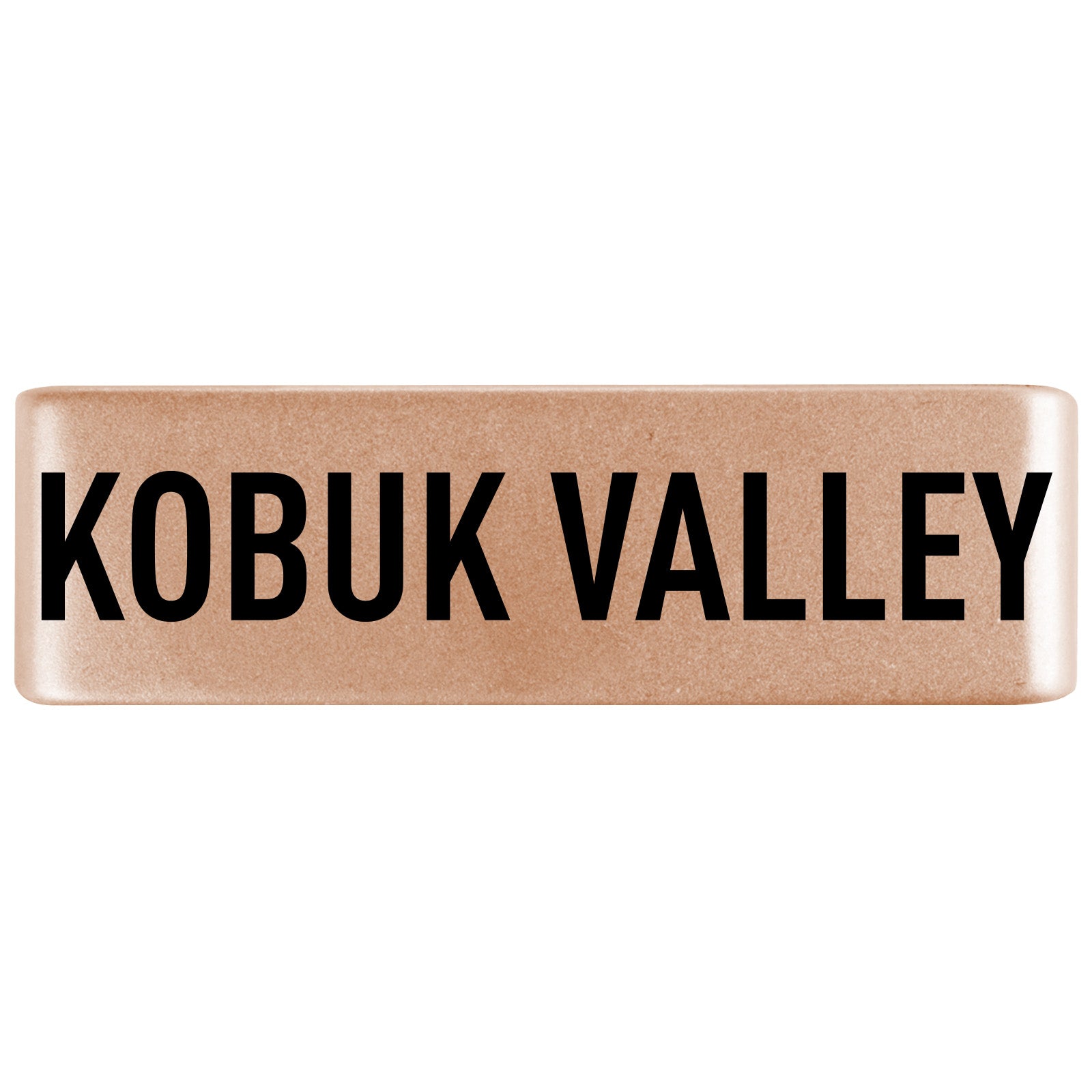 Kobuk Valley Badge Badge 19mm Rose Gold ROAD iD