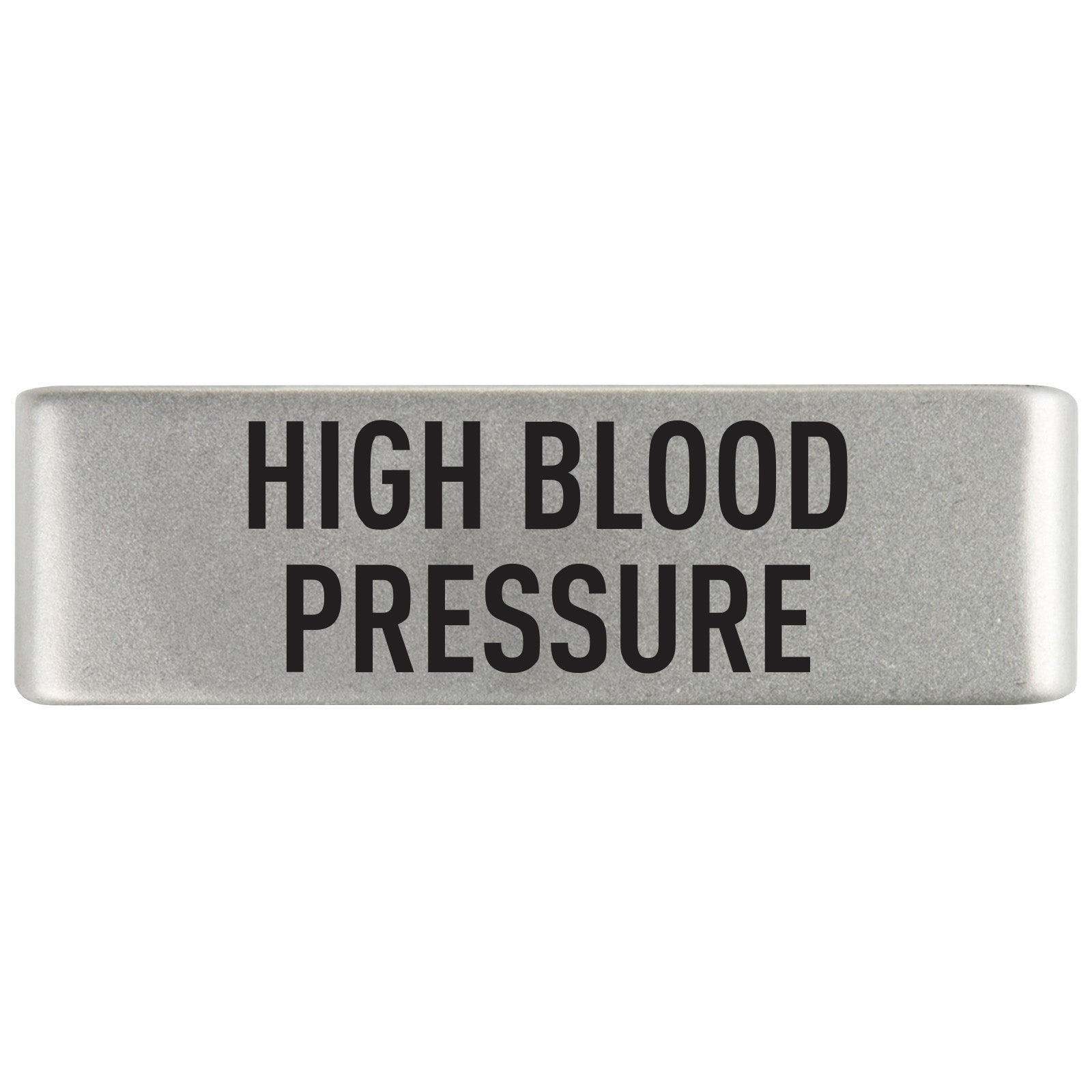 High Blood Pressure Badge Badge 19mm Slate ROAD iD