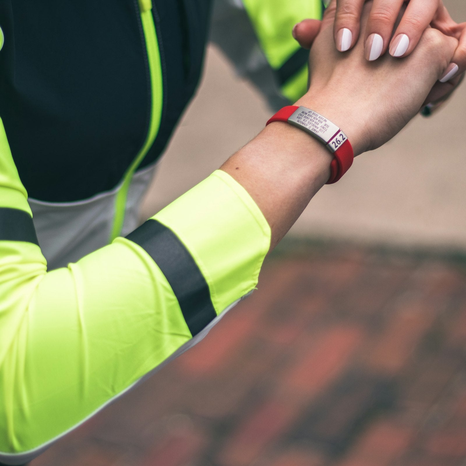 Sport Pin-Tuck Medical ID - With iD Profile ID ROAD iD