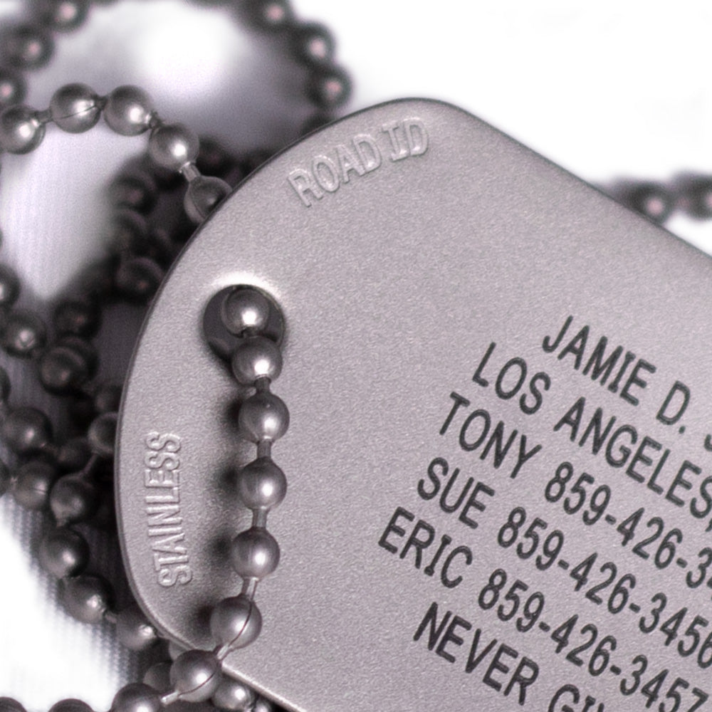 Custom Dog Tag Necklace - Army Dad -Adore Me Jewelry!