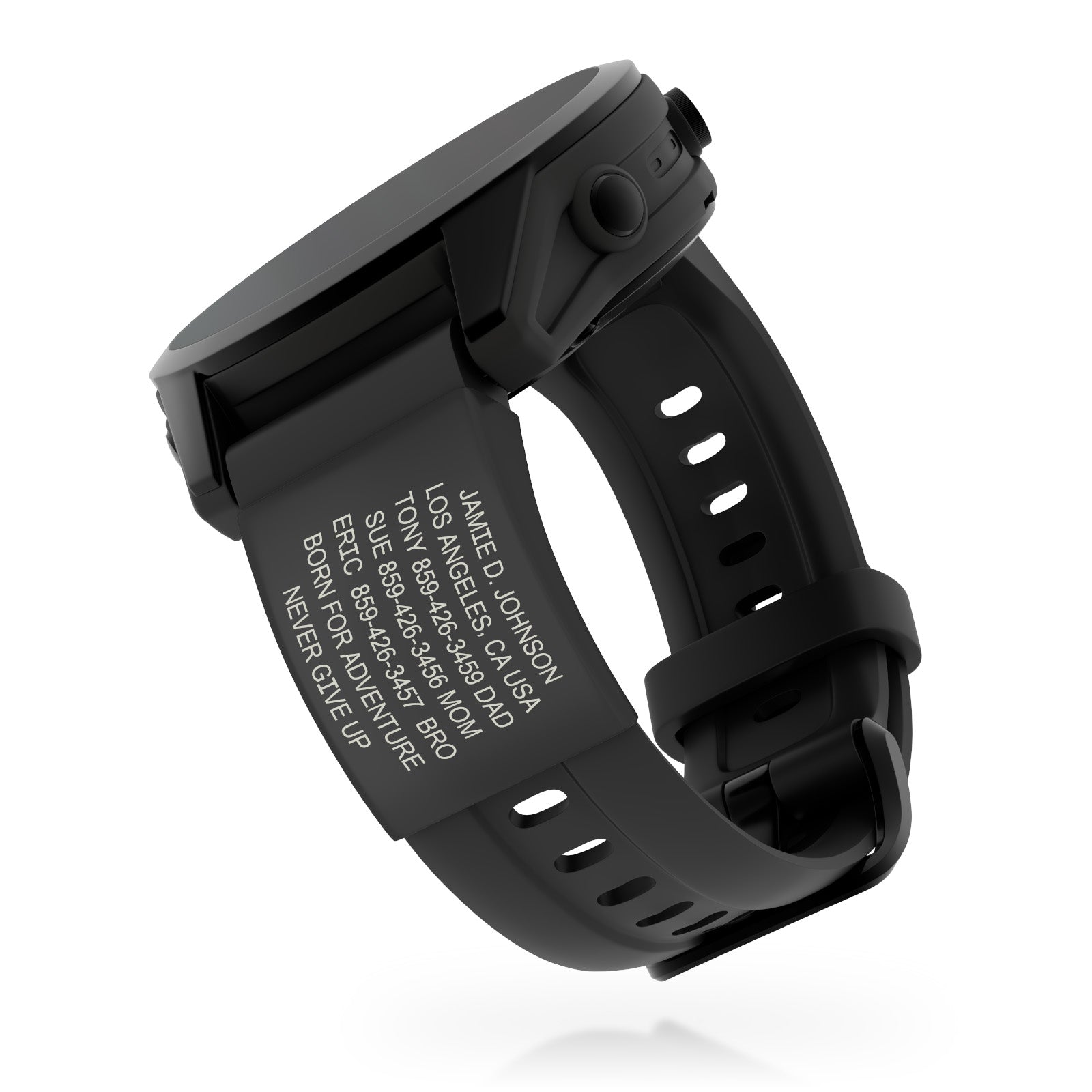 Garmin Watch ID With Profile ID Graphite Quick Fit | 22mm ROAD iD