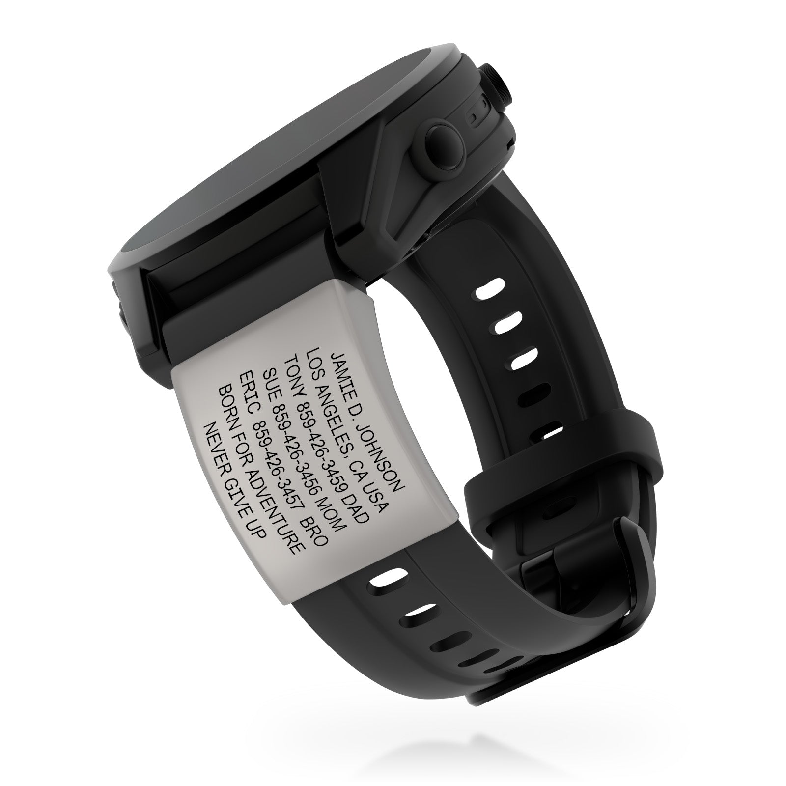 Garmin Watch ID With Profile ID Slate Quick Fit | 22mm ROAD iD
