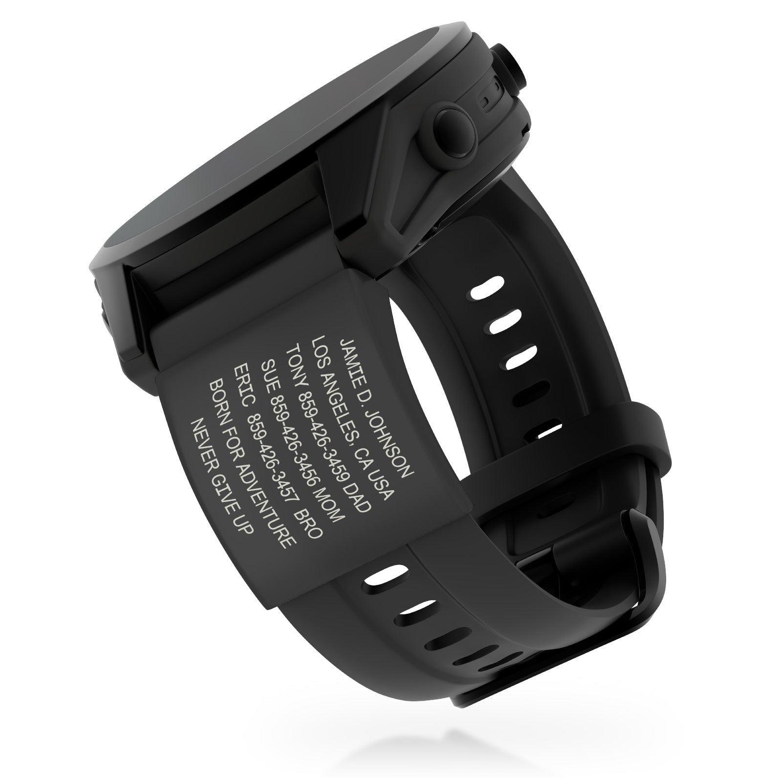 Garmin Watch ID With Profile ID Graphite Quick Fit | 26mm ROAD iD