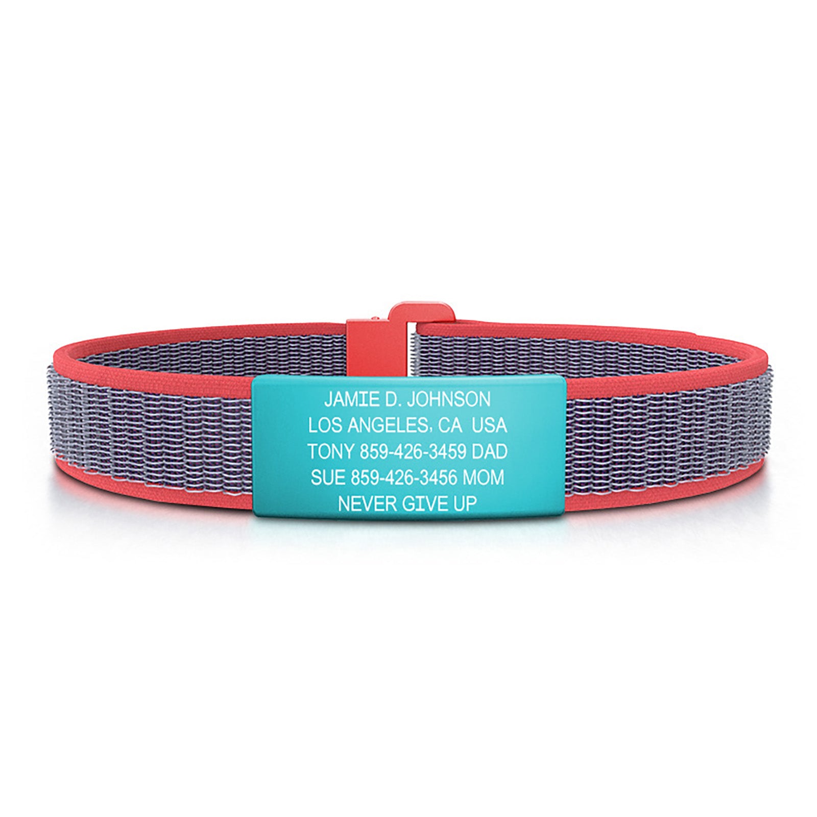 Nylon Loop ID - SM - 13mm / Delta Blue / Classic | Coral