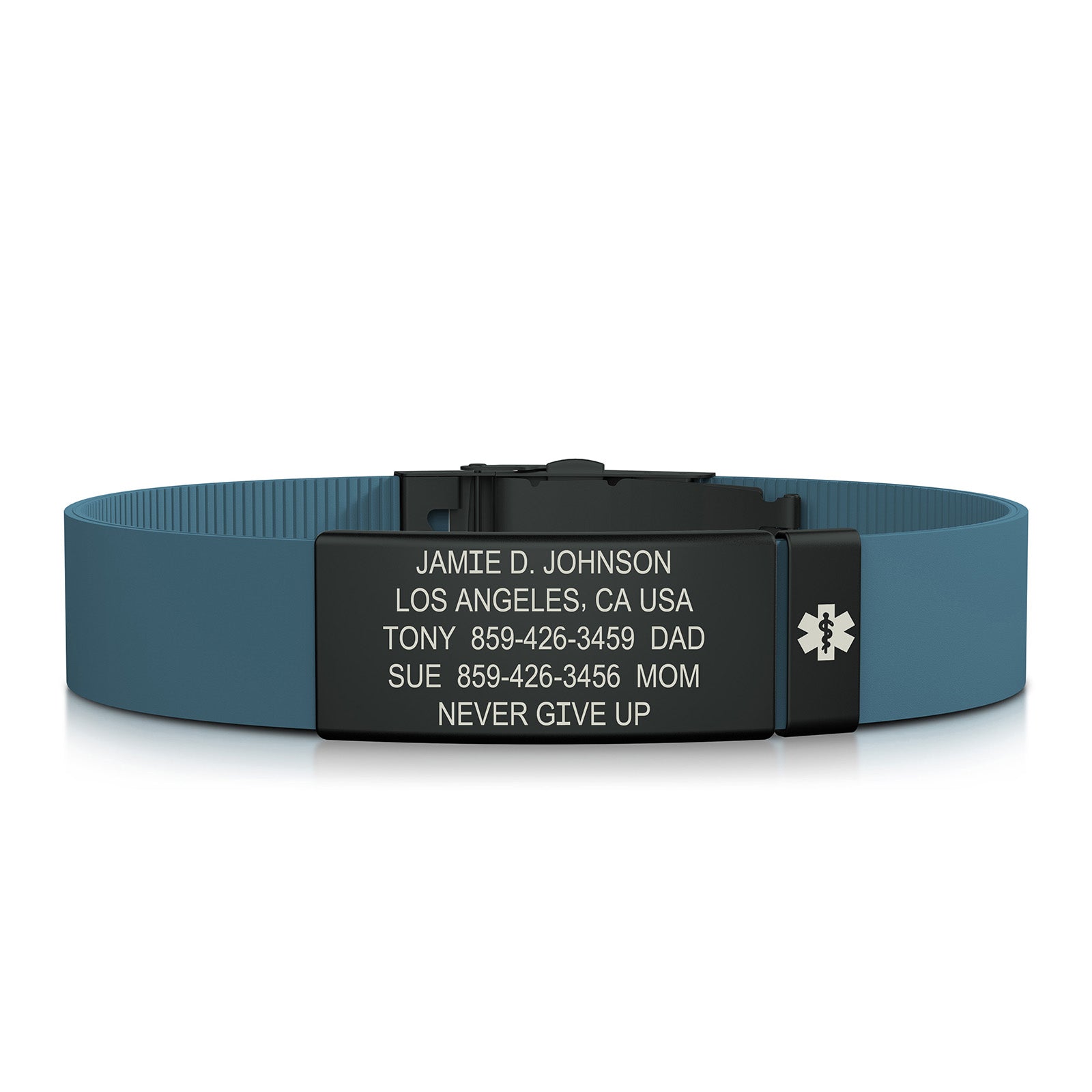 Elite Medical ID ID 13mm Graphite-Graphite Classic | Altitude ROAD iD