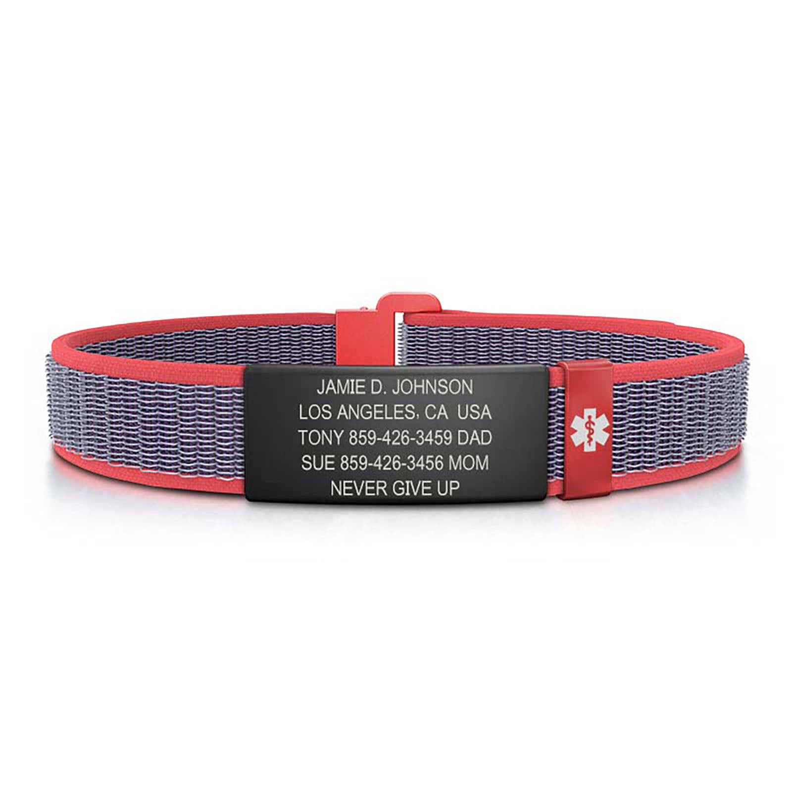Nylon Loop Medical ID - ML ID 13mm - ROAD iD