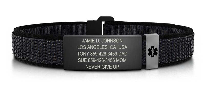 Nylon Loop Medical ID ID ROAD iD