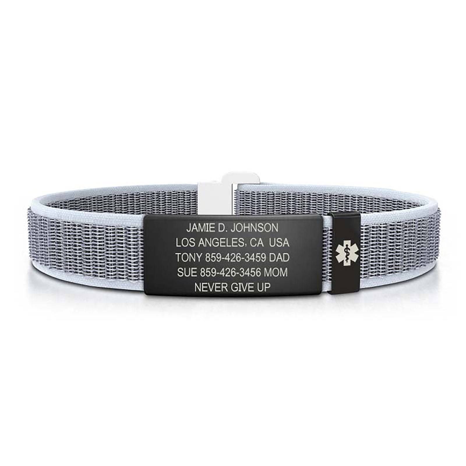 Nylon Loop Medical ID - ML ID 13mm - ROAD iD