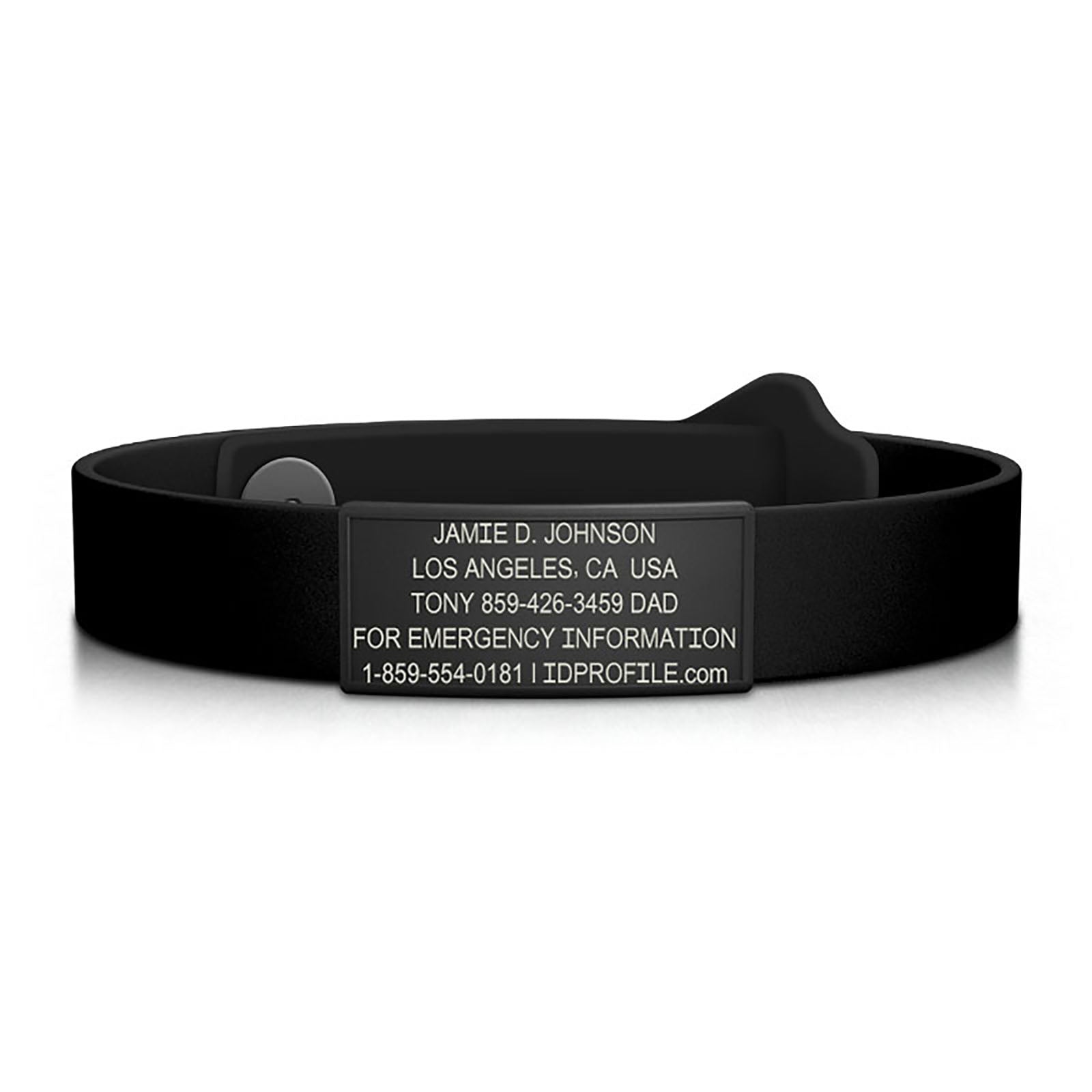 Kidsafe ID - With iD Profile ID Graphite Classic | Black ROAD iD