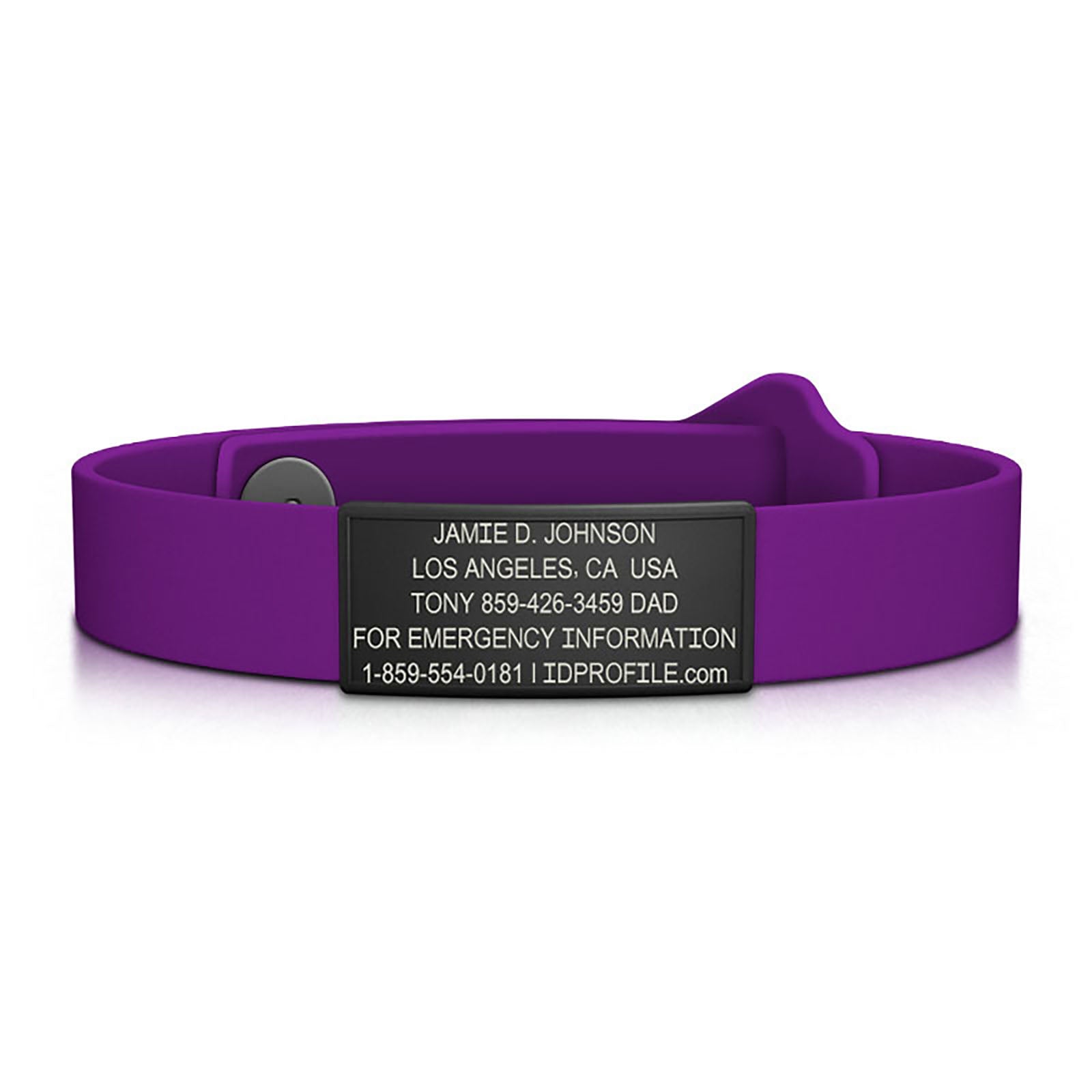 Kidsafe ID - With iD Profile ID Graphite Classic | Purple ROAD iD