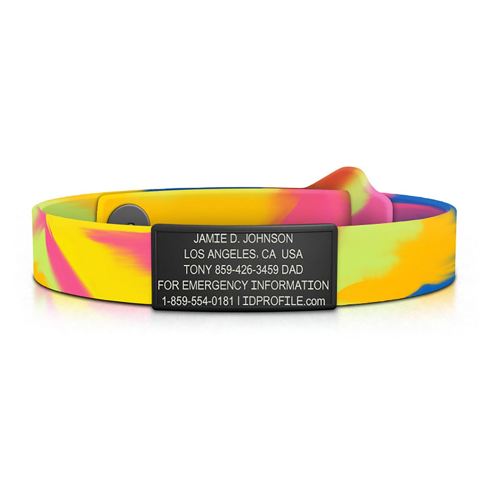 Kidsafe ID - With iD Profile ID Graphite Limited | Tie Dye ROAD iD