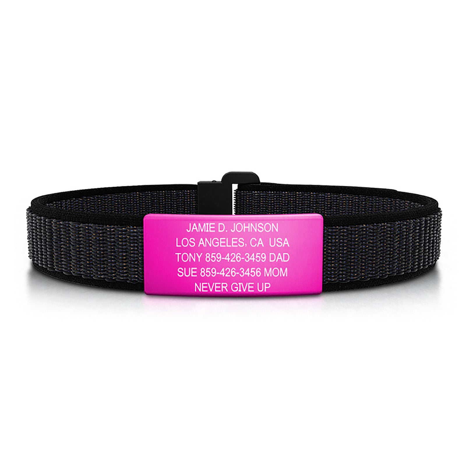 Nylon Loop ID - SM ID 13mm Pink Classic | Cosmic ROAD iD