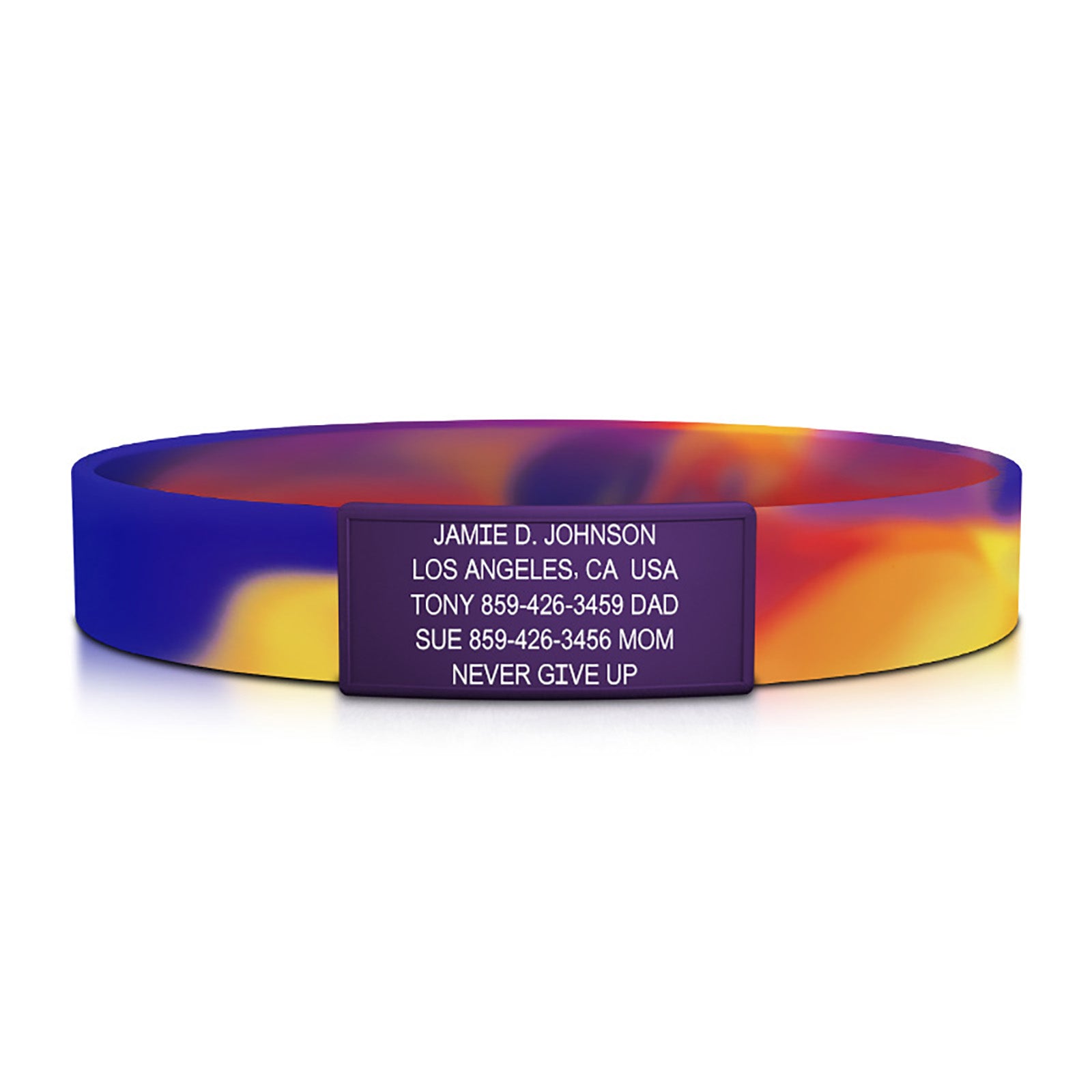 Stretch ID - Kids Pack - With iD Profile ID Amethyst Classic | Tie Dye ROAD iD