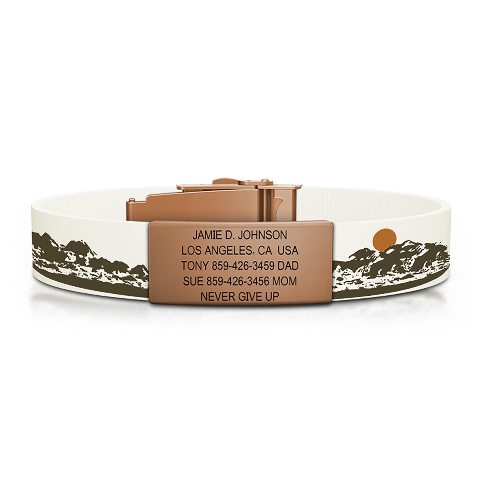 Elite ID ID 13mm Rose Gold Classic | Artist Series ROAD iD