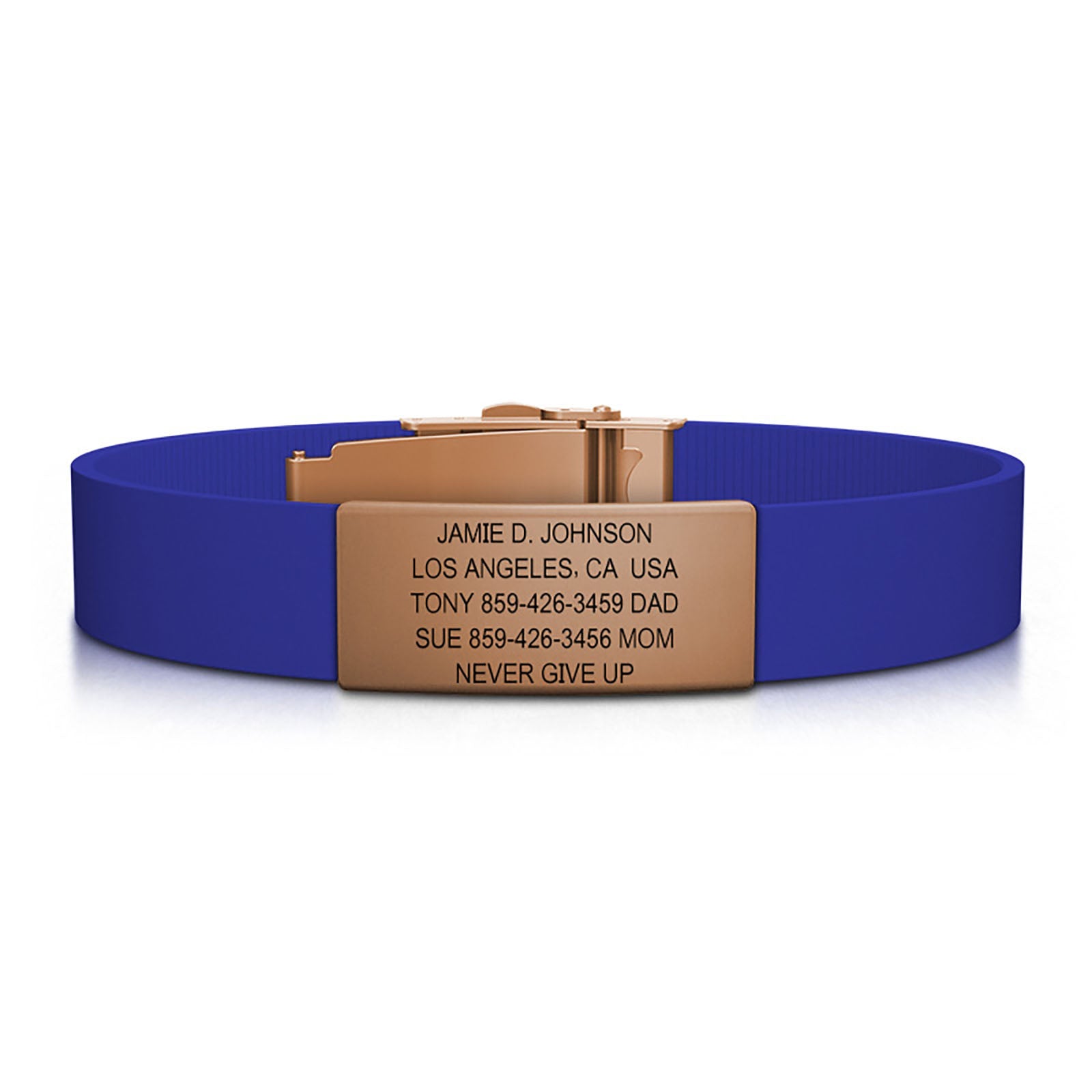 13mm / Rose Gold / Classic | Blue
