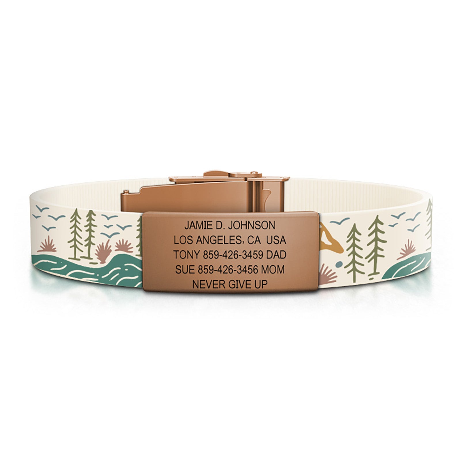 Elite ID - With iD Profile ID 13mm Rose Gold Limited | Mountain Stream ROAD iD
