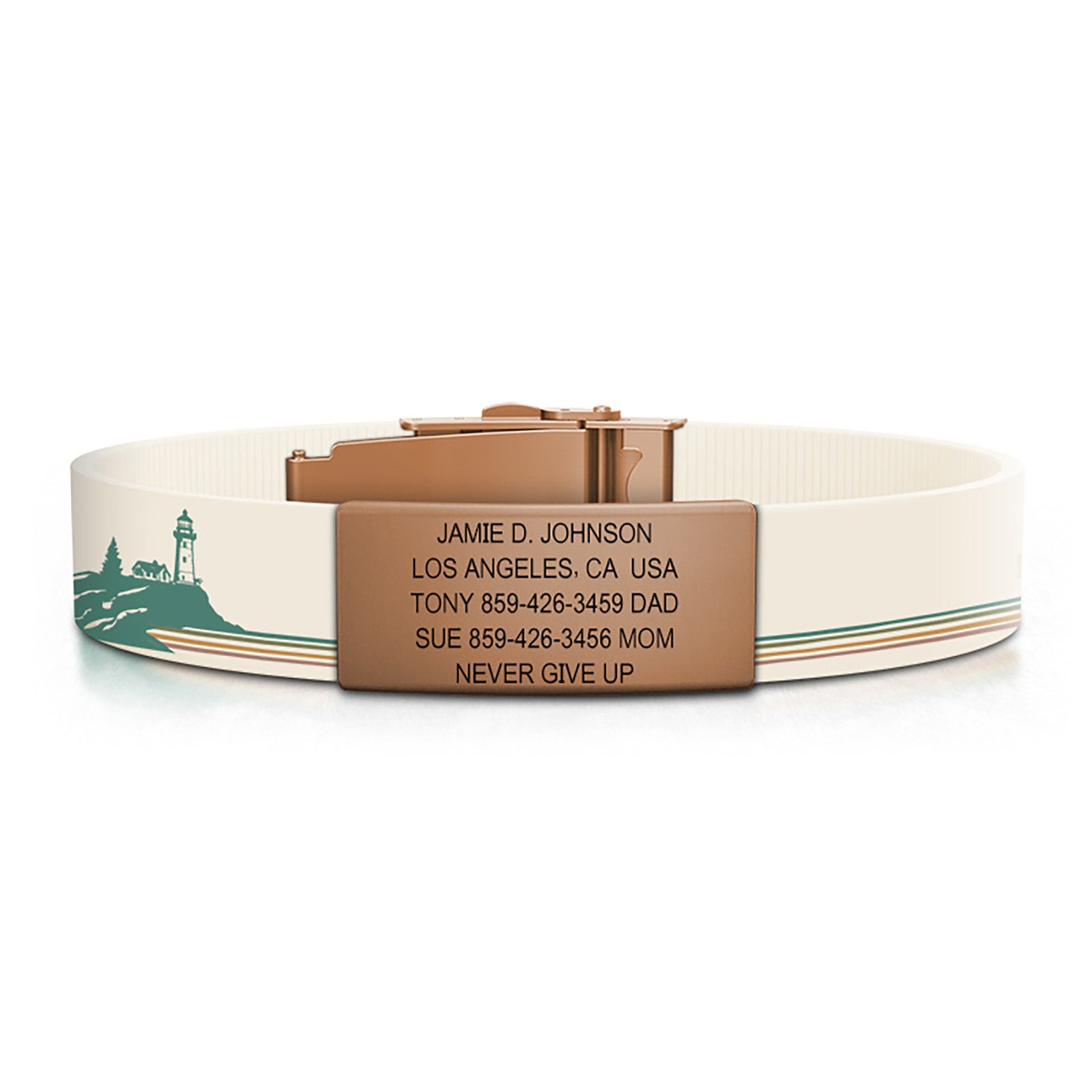 Elite ID ID 13mm Rose Gold Limited | Northwest Lighthouse ROAD iD